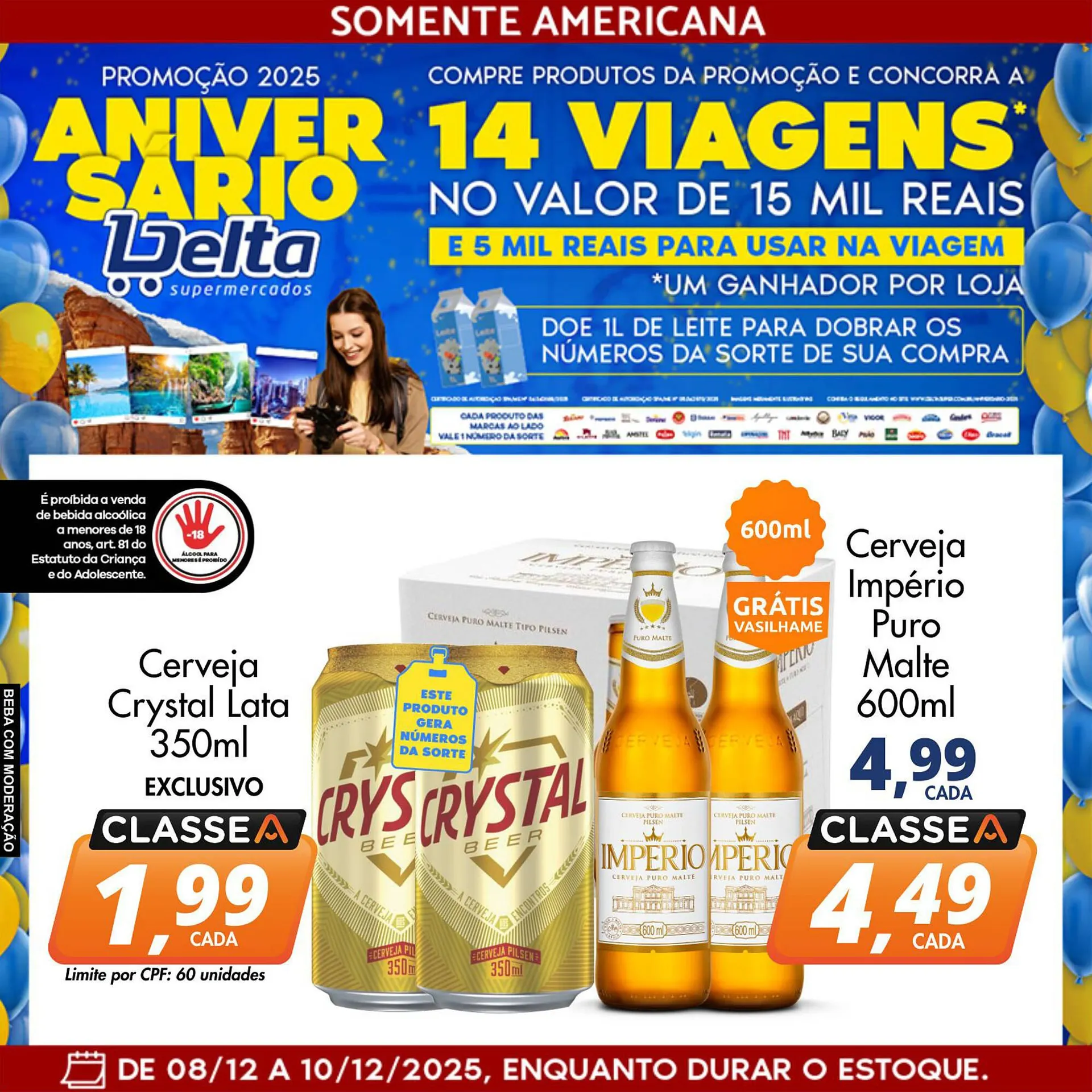 Encarte de Catálogo Delta Supermercados 8 de dezembro até 10 de dezembro 2025 - Pagina 3