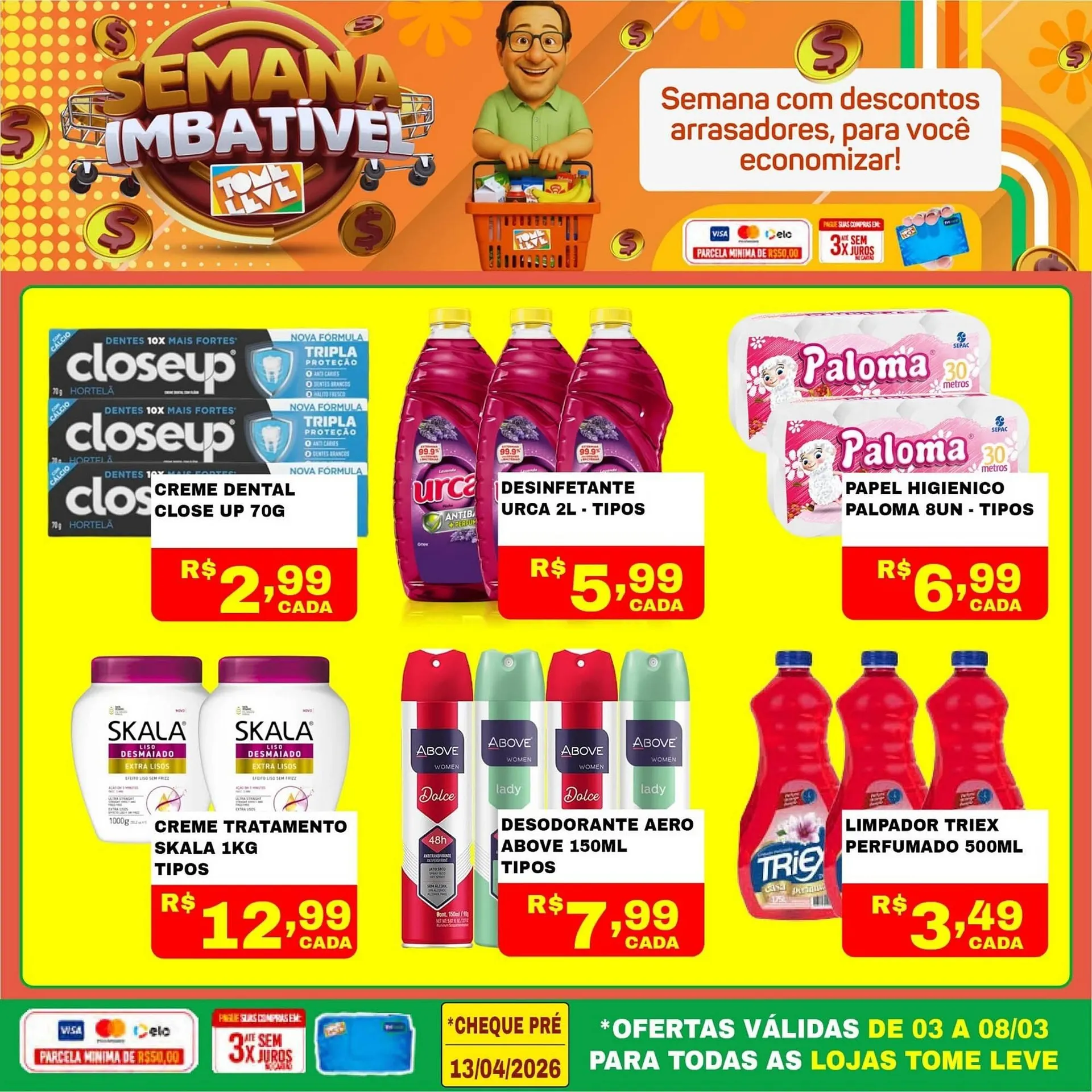 Encarte de Catálogo Tome Leve 3 de março até 8 de março 2026 - Pagina 3