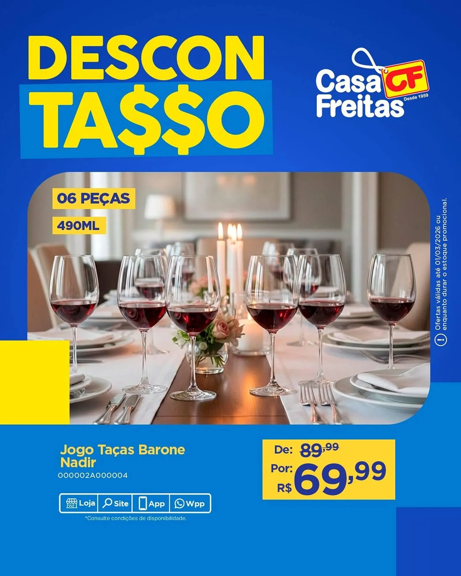 Encarte de Catálogo Casa Freitas 26 de fevereiro até 1 de março 2026 - Pagina 3