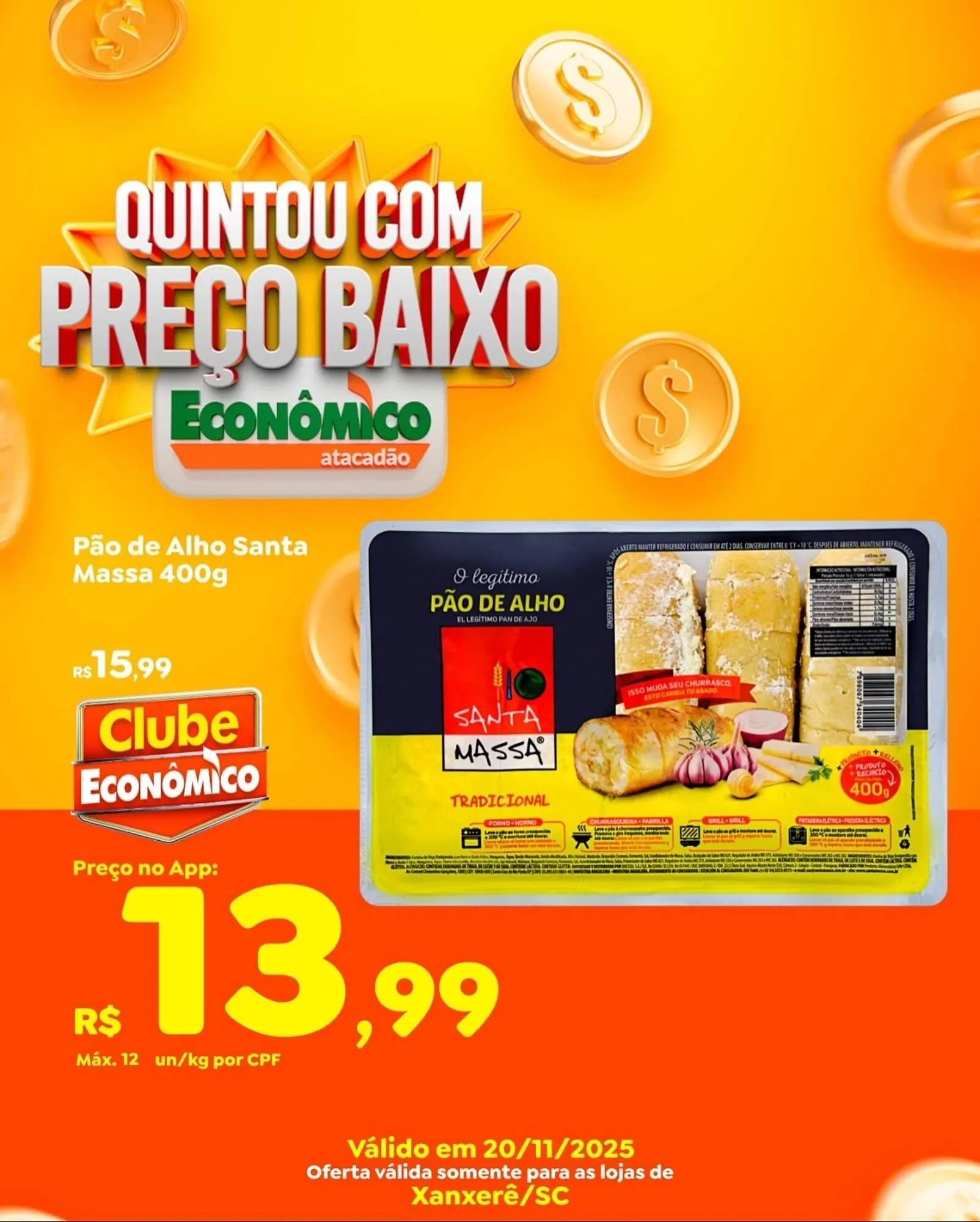 Encarte de Catálogo Econômico Atacadão 20 de novembro até 20 de novembro 2025 - Pagina 3