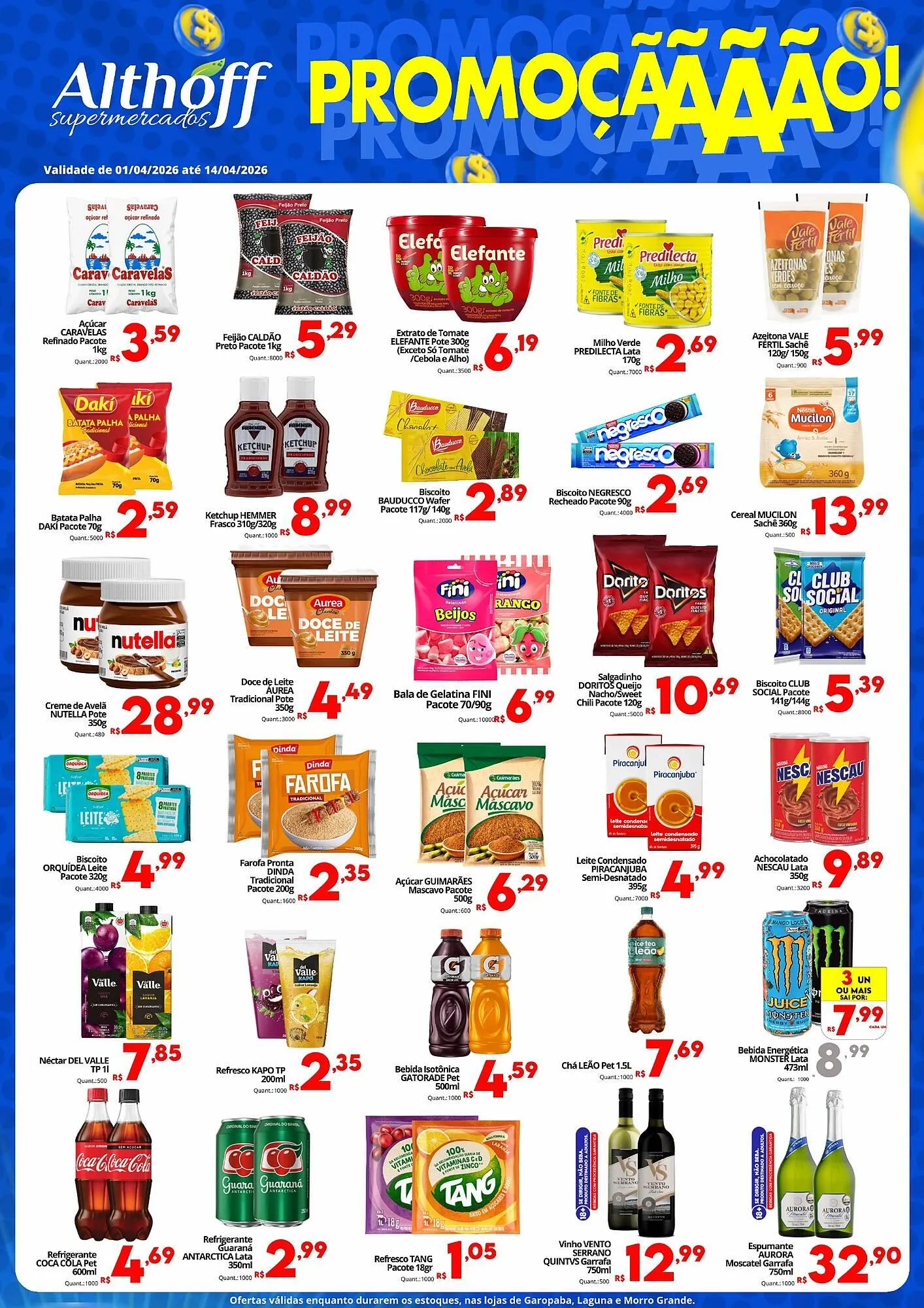 Encarte de Encarte Althoff Supermercados 1 de abril até 14 de abril 2026 - Pagina 2