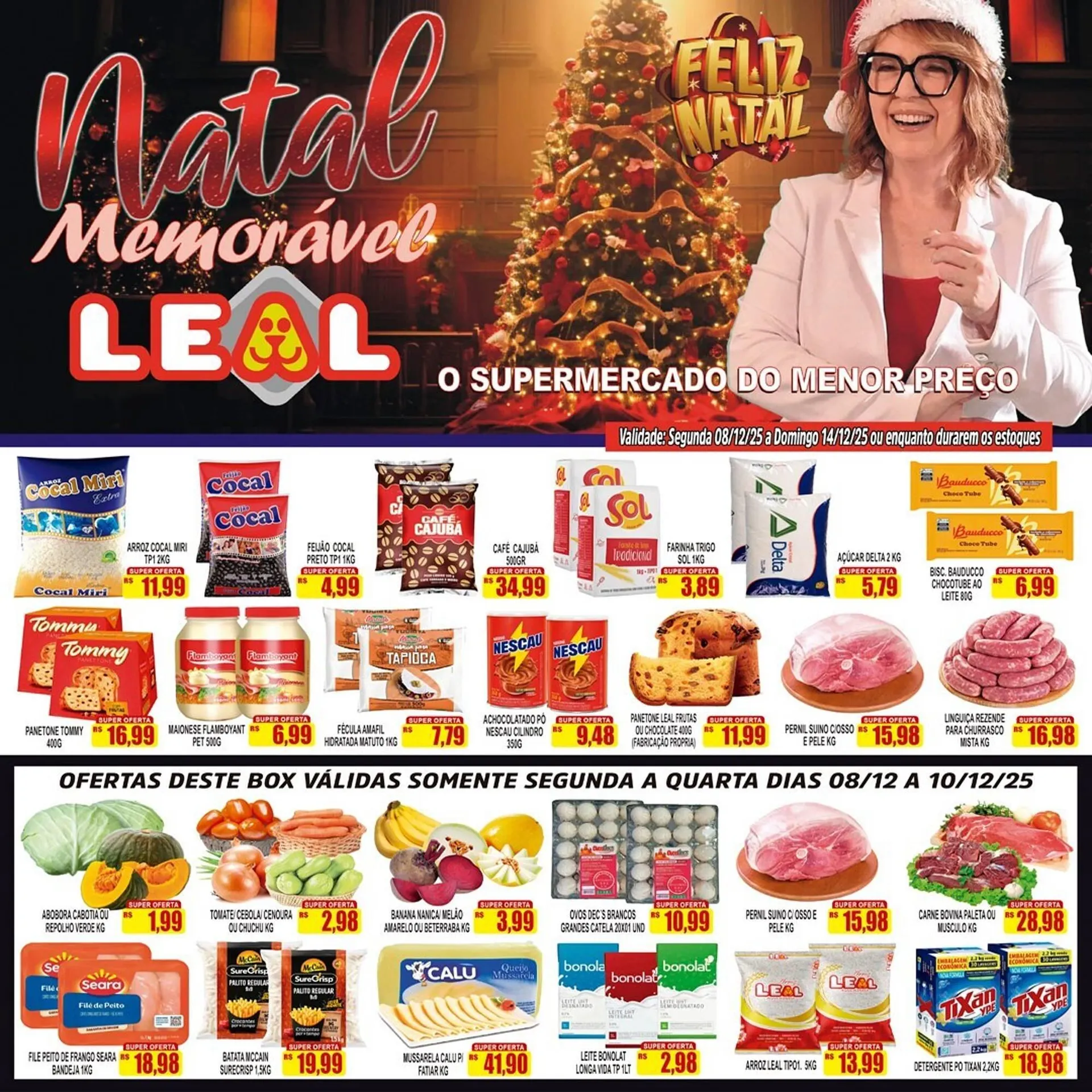 Encarte de Folheto Supermercado leal 8 de dezembro até 14 de dezembro 2025 - Pagina 2