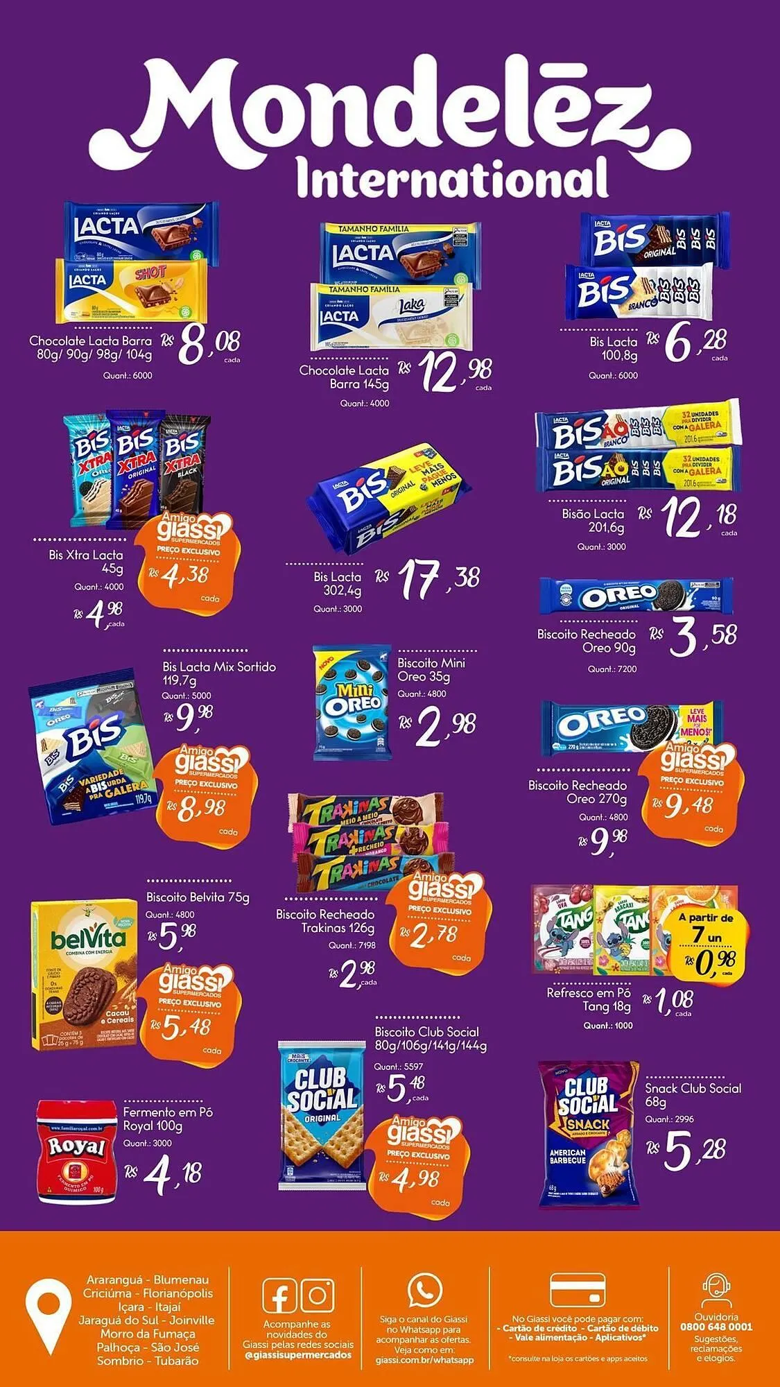 Encarte de Encarte Giassi Supermercados 13 de março até 26 de março 2026 - Pagina 27