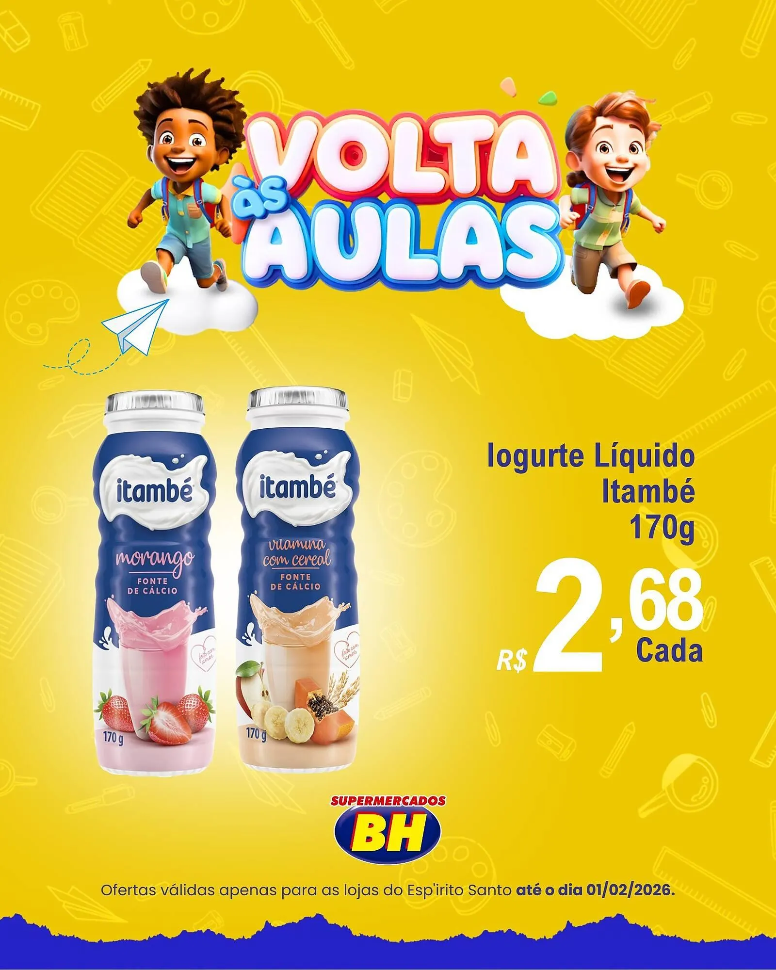 Encarte de Folheto Supermercados BH 22 de janeiro até 1 de fevereiro 2026 - Pagina 3