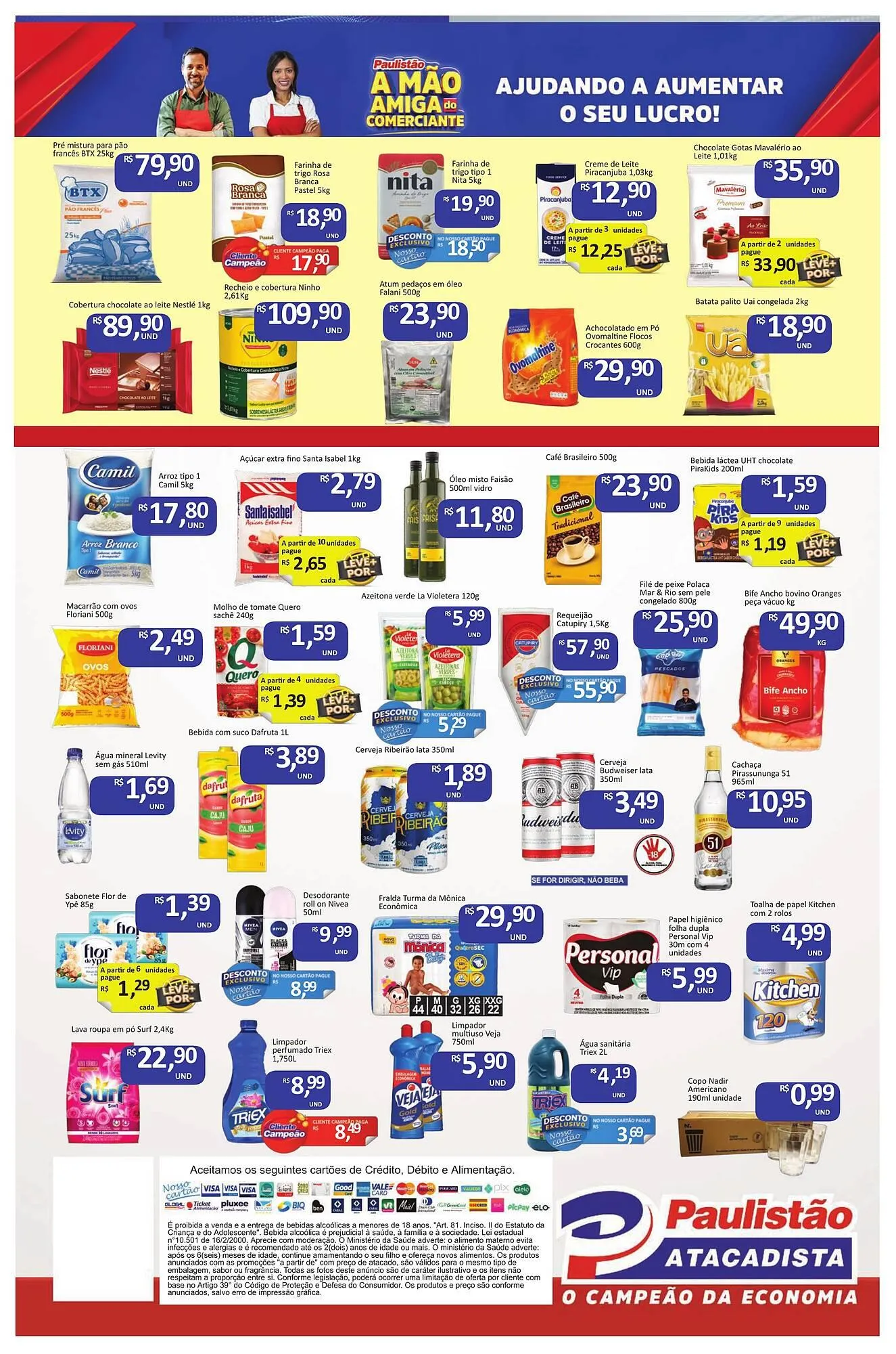 Encarte de Catálogo Paulistão Supermercados 25 de março até 26 de março 2026 - Pagina 2
