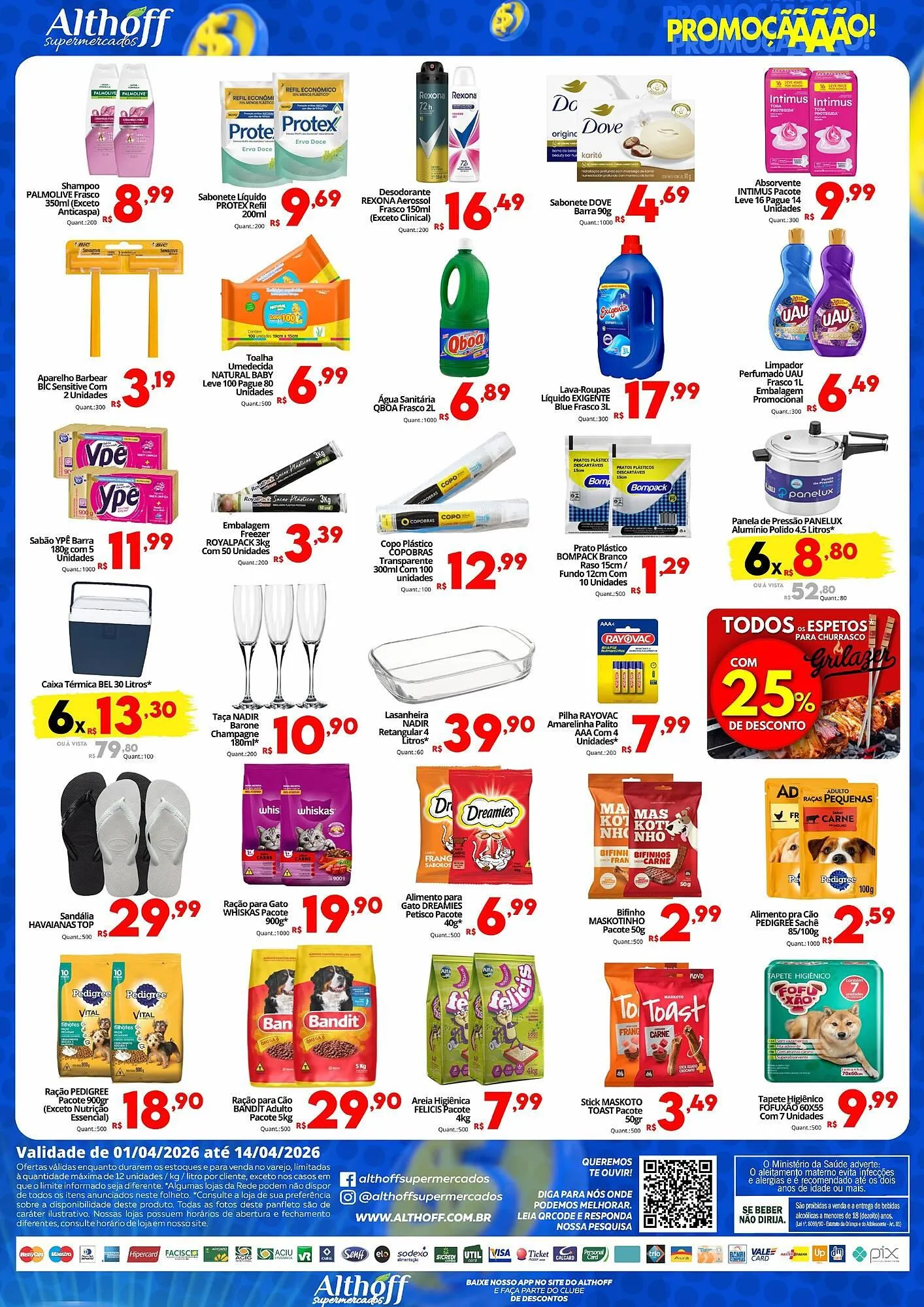 Encarte de Encarte Althoff Supermercados 1 de abril até 14 de abril 2026 - Pagina 5