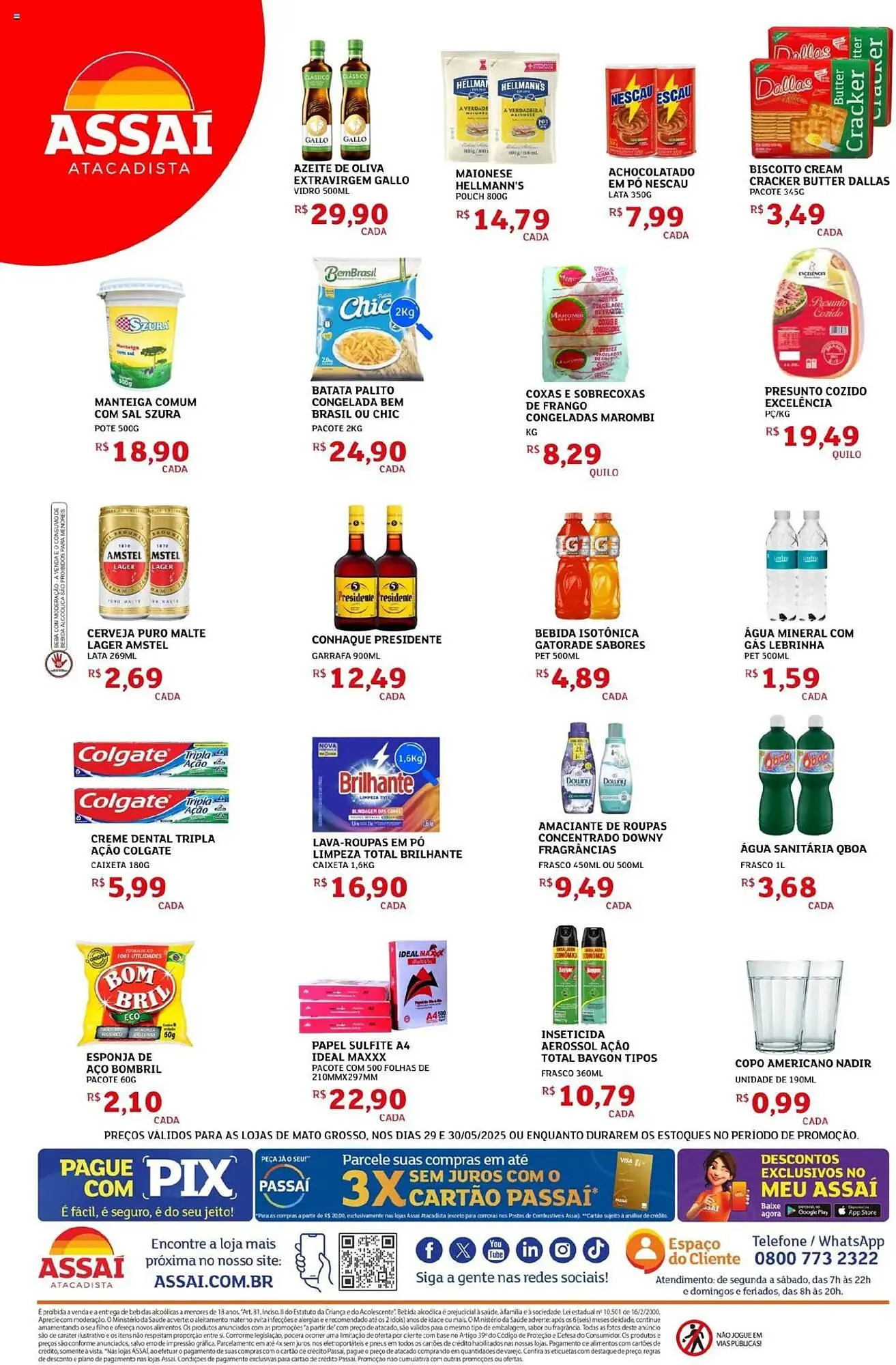 Encarte de Catálogo Assaí Atacadista 29 de maio até 31 de maio 2025 - Pagina 2