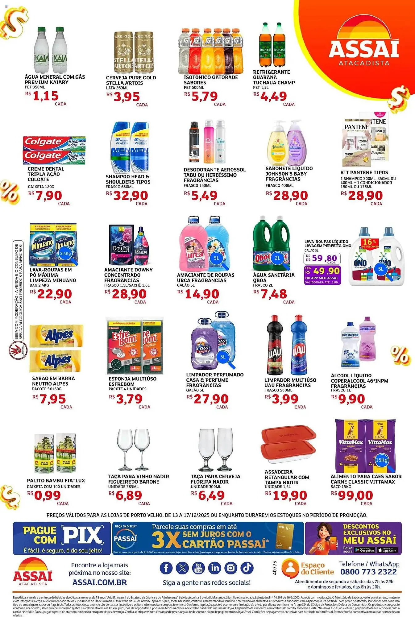 Encarte de Encarte Assaí Atacadista 13 de dezembro até 17 de dezembro 2025 - Pagina 4