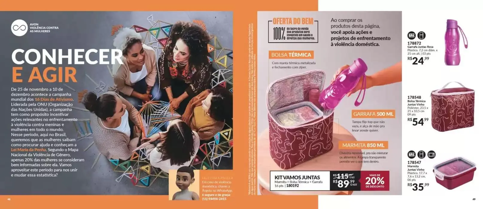 Encarte de Avon Revista Casa & Estilo Ciclo 18/2024 2 de outubro até 31 de dezembro 2024 - Pagina 17