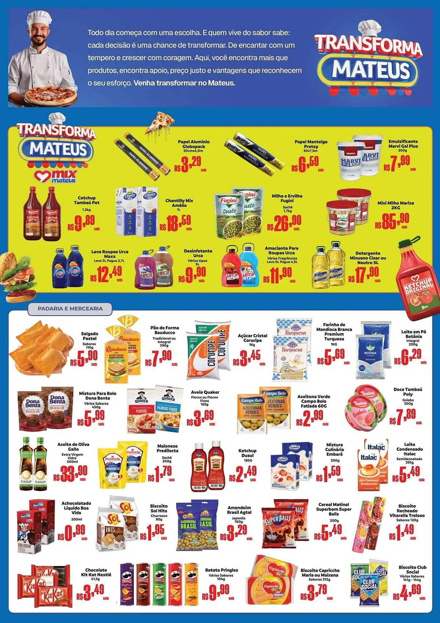 Encarte de Catálogo Supermercados Mateus 14 de julho até 17 de julho 2025 - Pagina 2