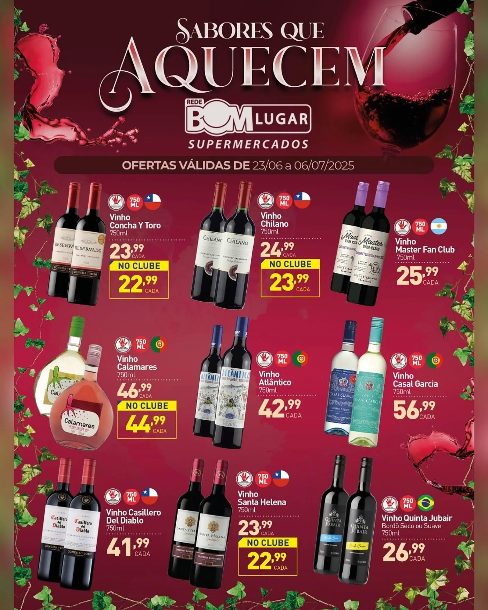 Encarte de Catálogo Rede Bom Lugar 23 de junho até 6 de julho 2025 - Pagina 1