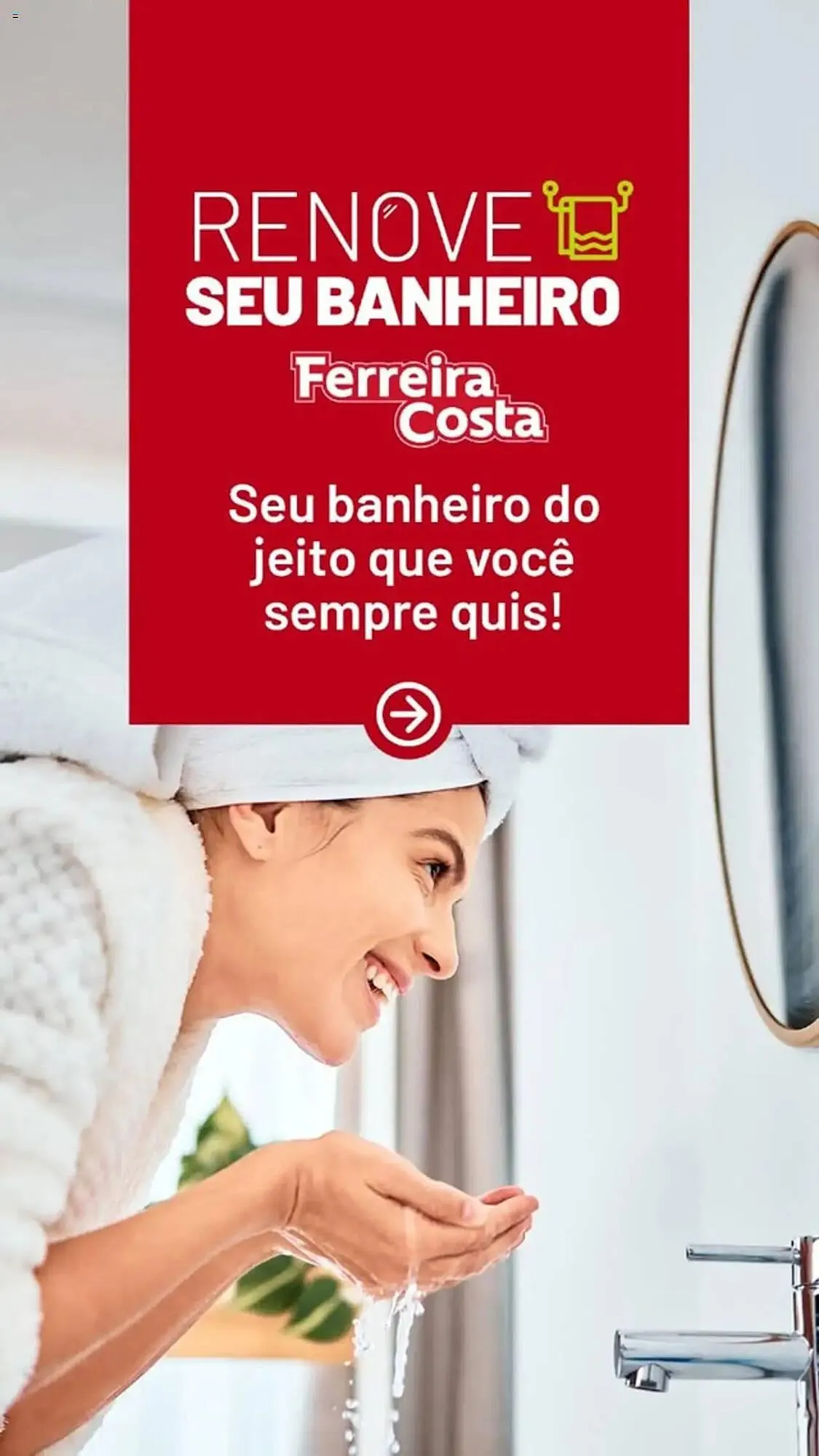 Encarte de Catálogo Ferreira Costa 4 de abril até 28 de abril 2025 - Pagina 1