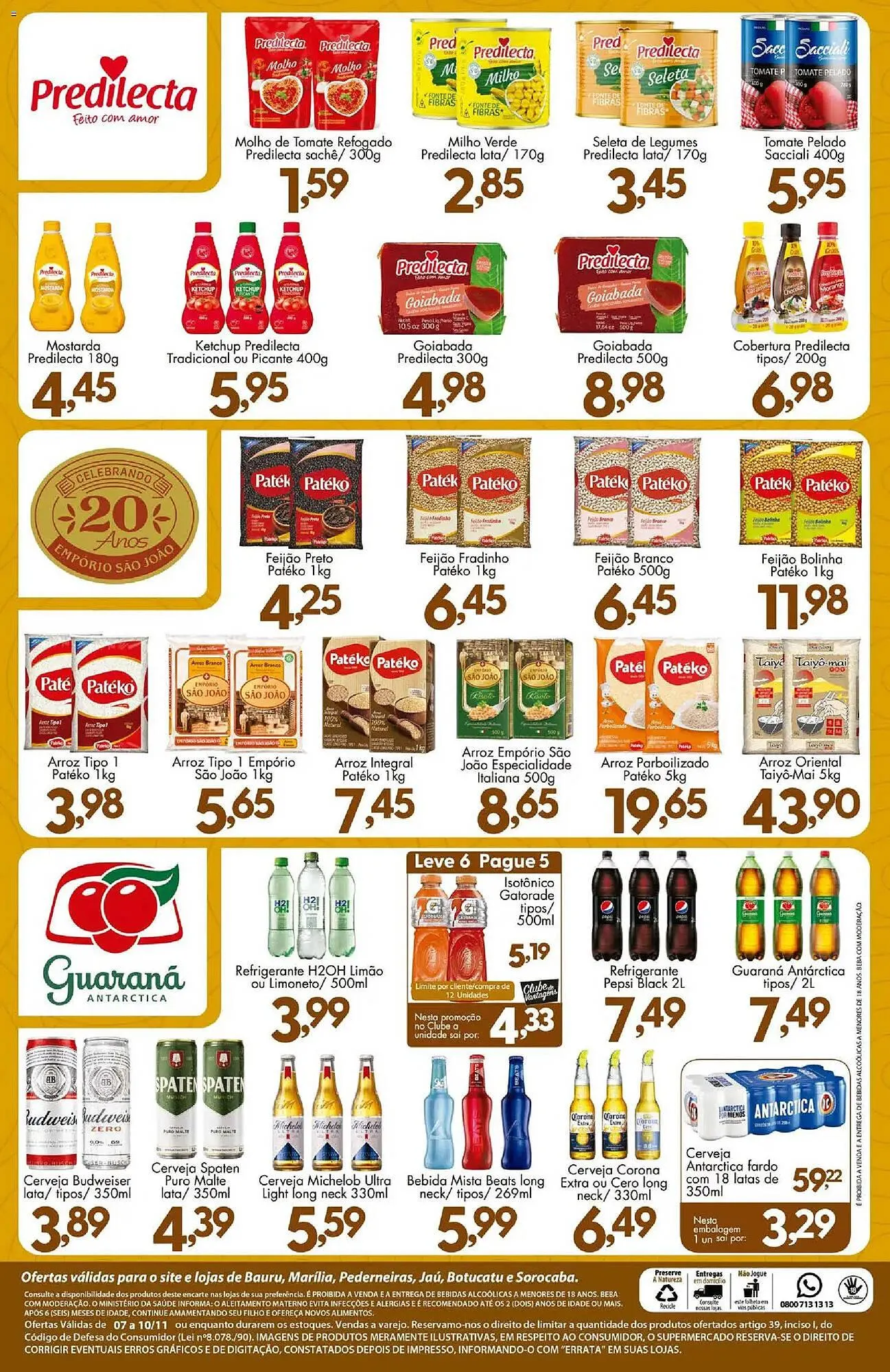 Encarte de Catálogo Confiança Supermercados 7 de novembro até 11 de novembro 2025 - Pagina 9