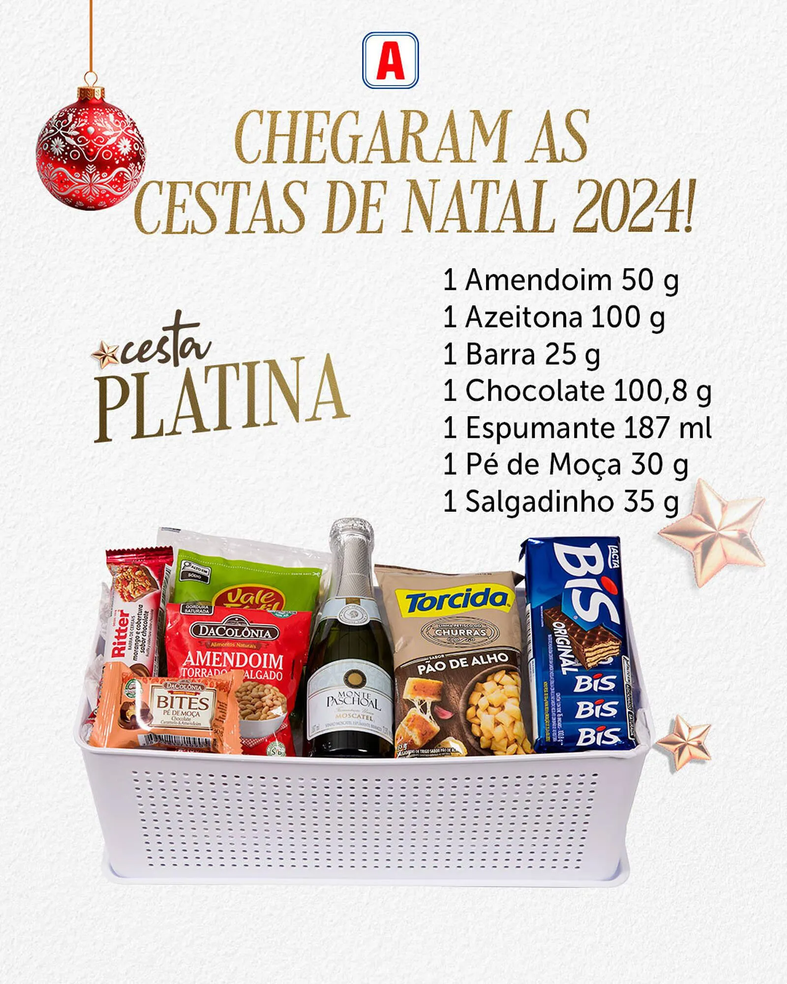 Encarte de Catálogo Supermercados Andreazza 18 de outubro até 31 de dezembro 2024 - Pagina 1