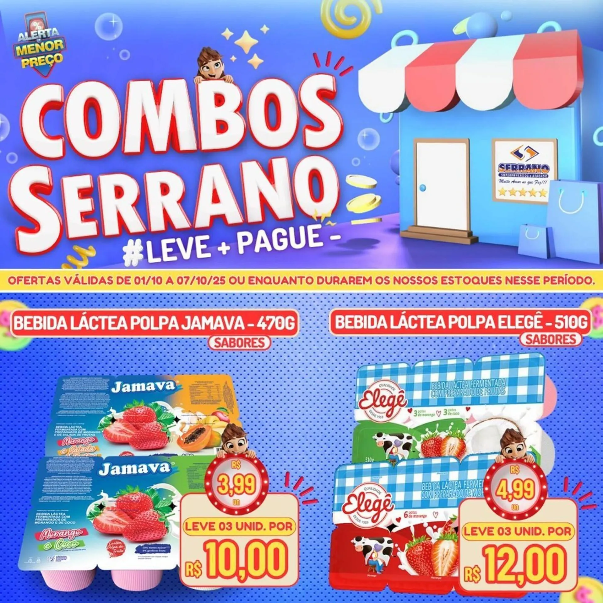 Encarte de Catálogo Serrano Supermercado 3 de outubro até 7 de outubro 2025 - Pagina 1