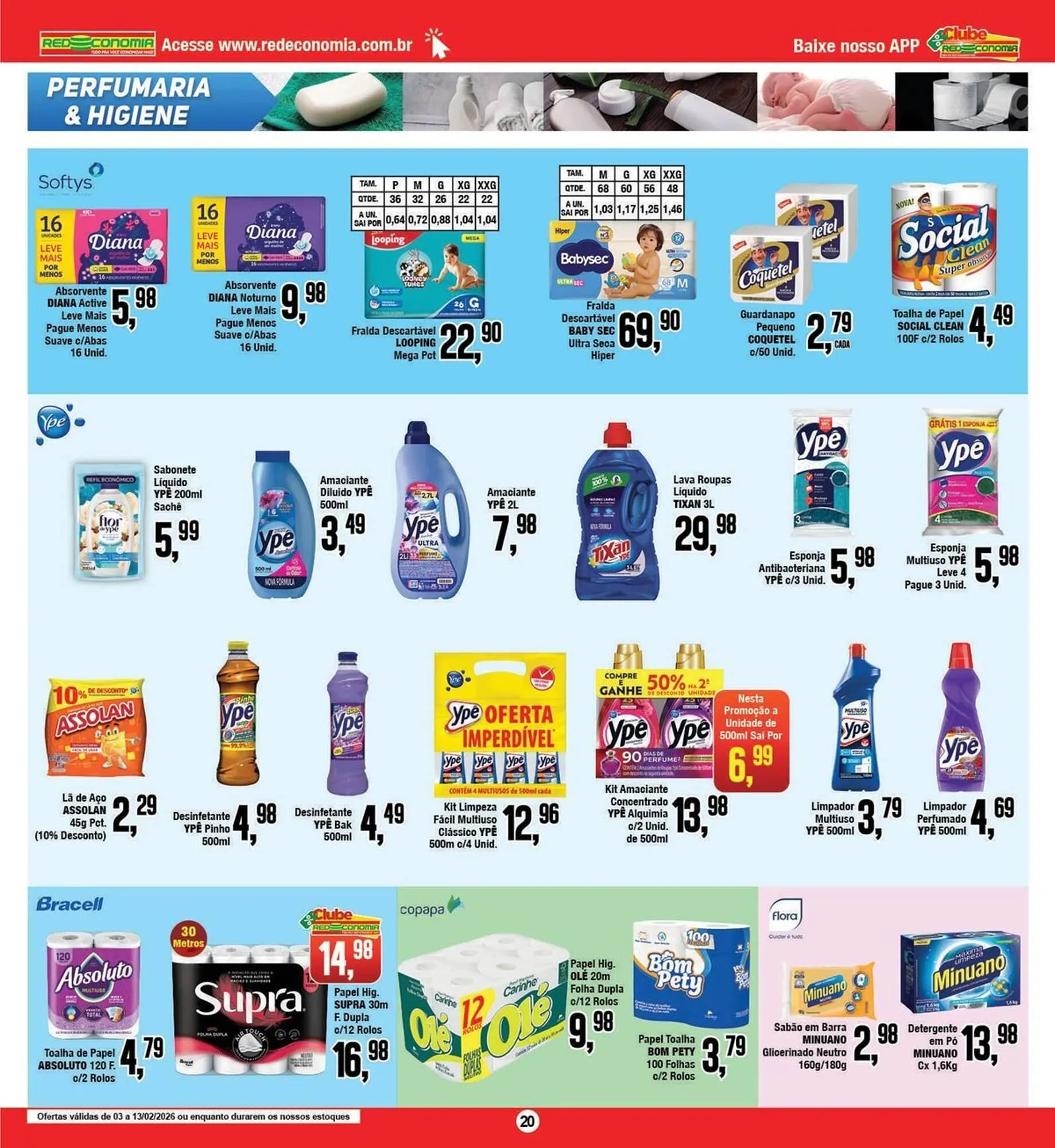Encarte de Encarte Rede Economia 4 de fevereiro até 4 de fevereiro 2026 - Pagina 20