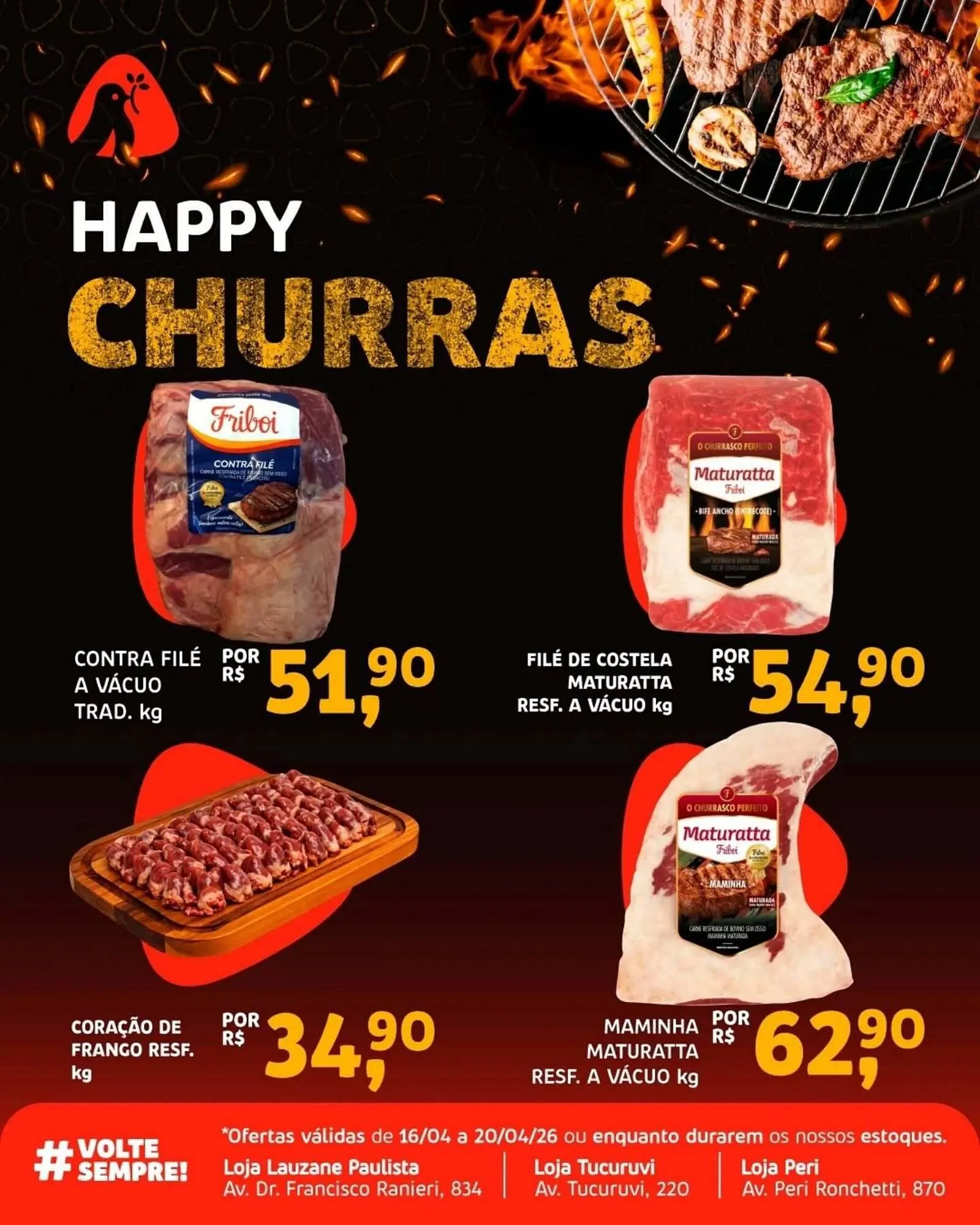 Encarte de Catálogo Trimais Supermercado 16 de abril até 20 de abril 2026 - Pagina 1