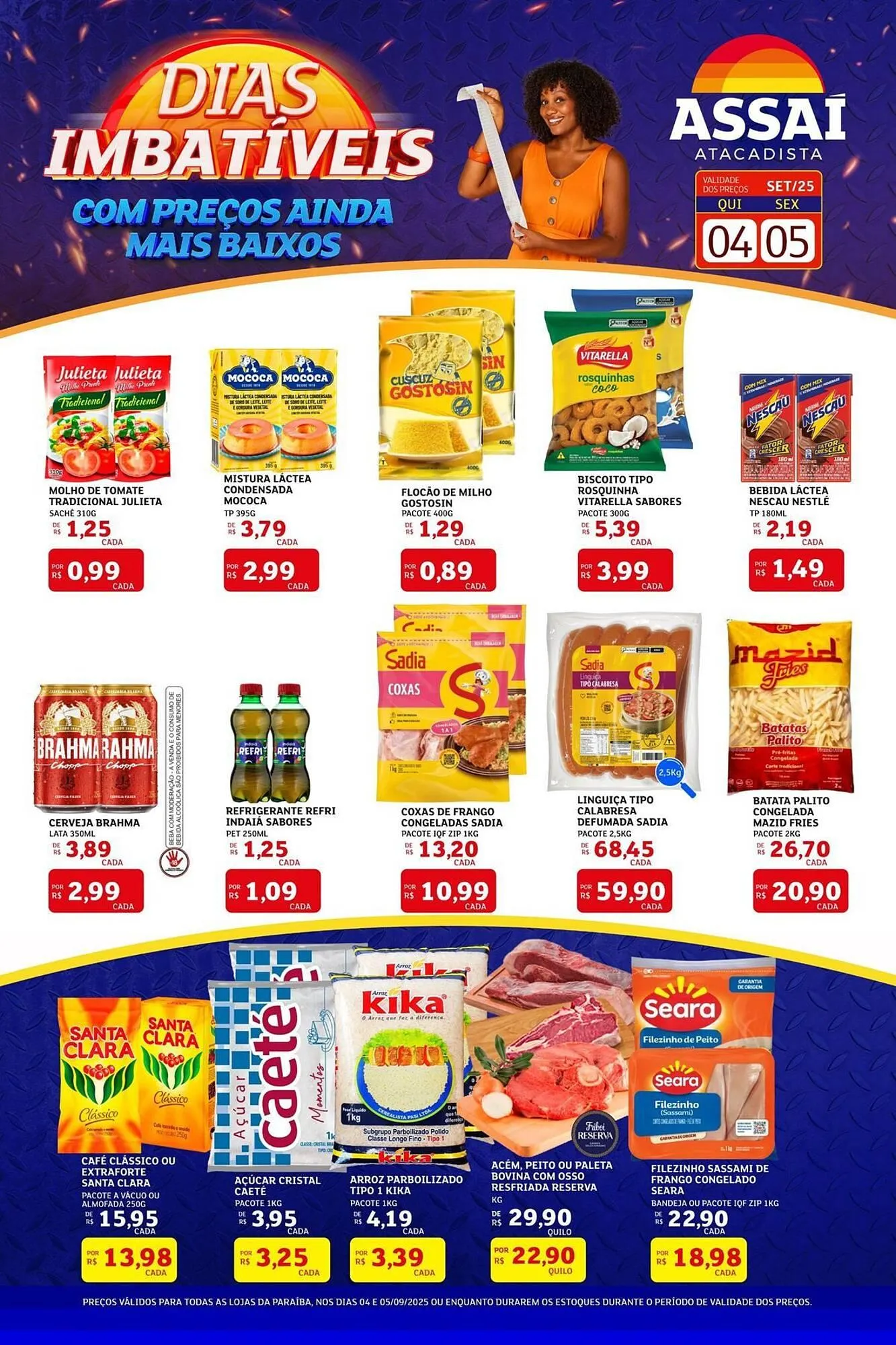 Encarte de Encarte Assaí Atacadista 5 de setembro até 5 de setembro 2025 - Pagina 1