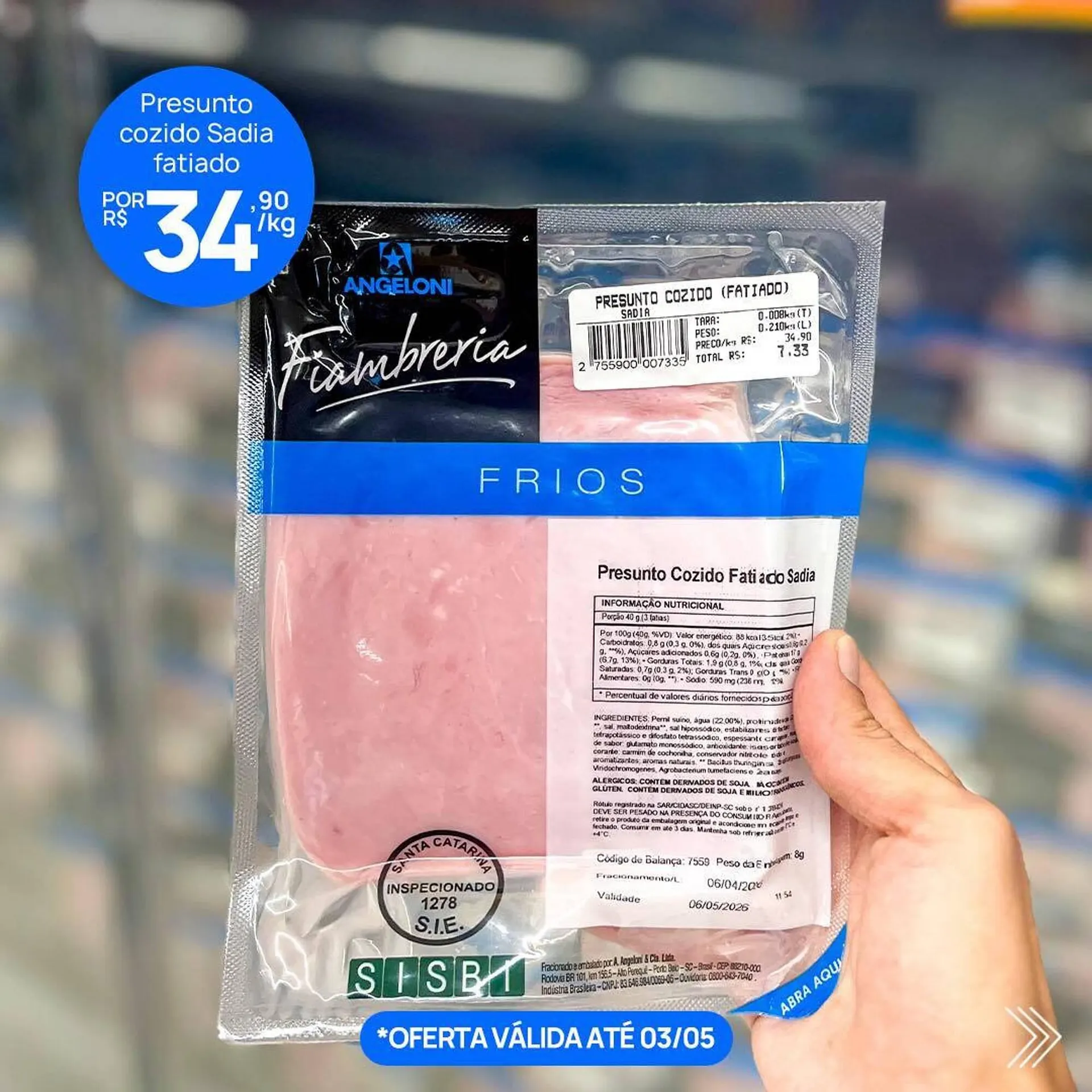 Encarte de Encarte Angeloni 27 de abril até 3 de maio 2026 - Pagina 3