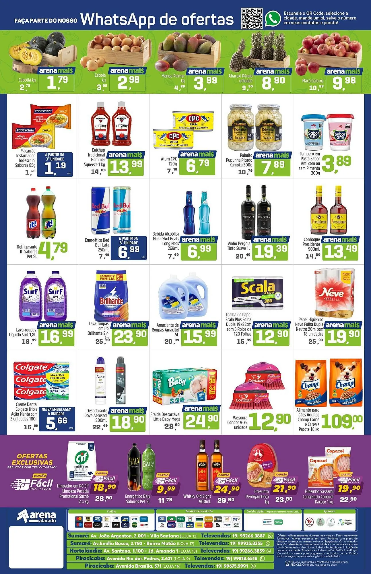 Encarte de Catálogo Arena Atacado 21 de fevereiro até 23 de fevereiro 2025 - Pagina 2