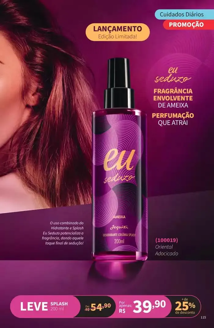 Encarte de Encarte Jequiti 17 de abril até 30 de junho 2025 - Pagina 115