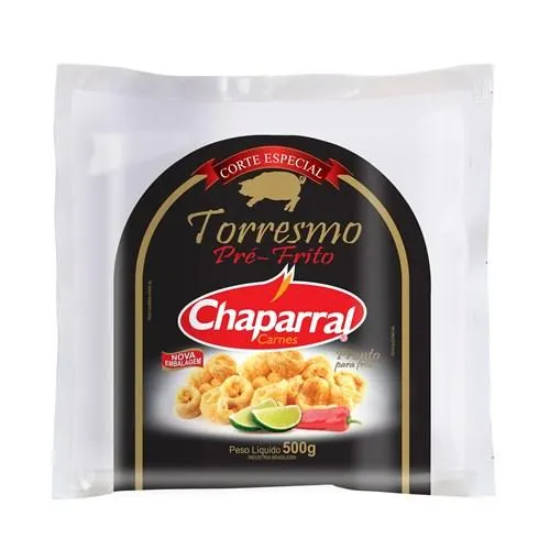 Torresmo Chaparral Pré Frito Pacote 500G