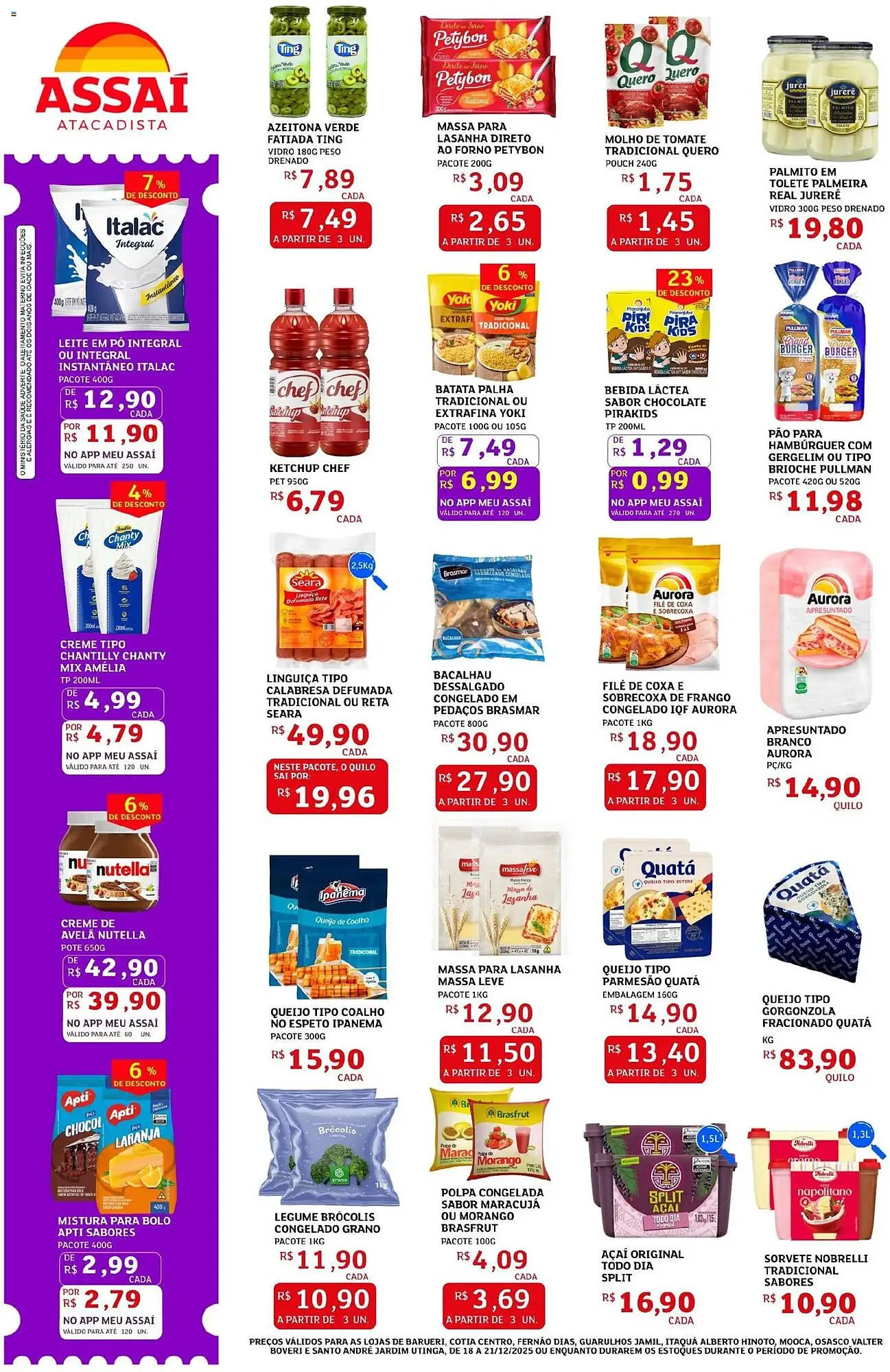 Encarte de Encarte Assaí Atacadista 18 de dezembro até 21 de dezembro 2025 - Pagina 2