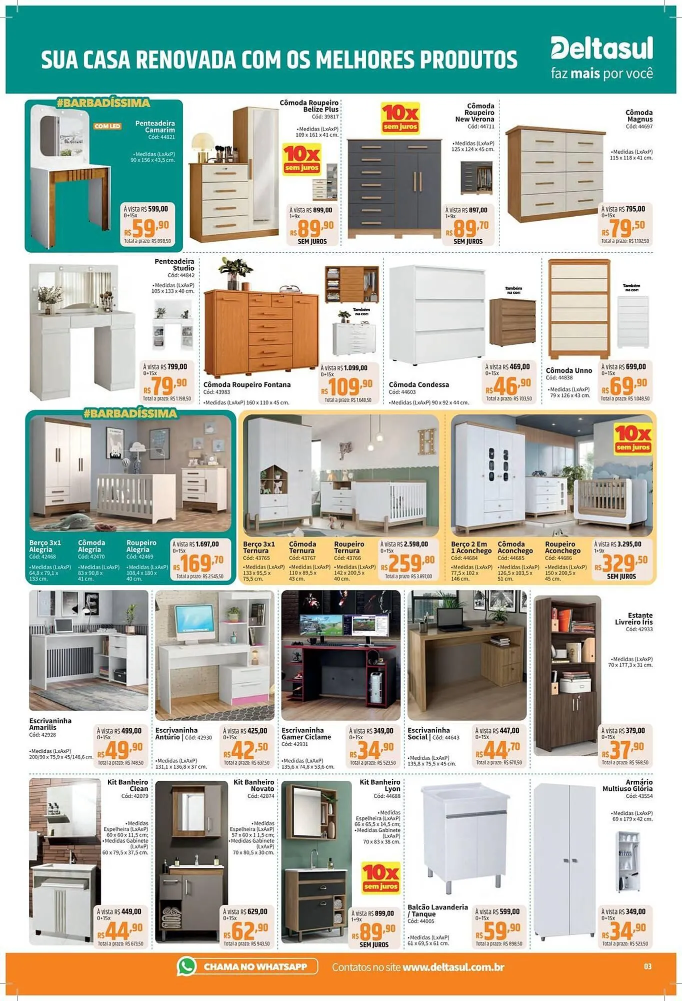 Encarte de Folheto Deltasul 1 de abril até 20 de abril 2026 - Pagina 3