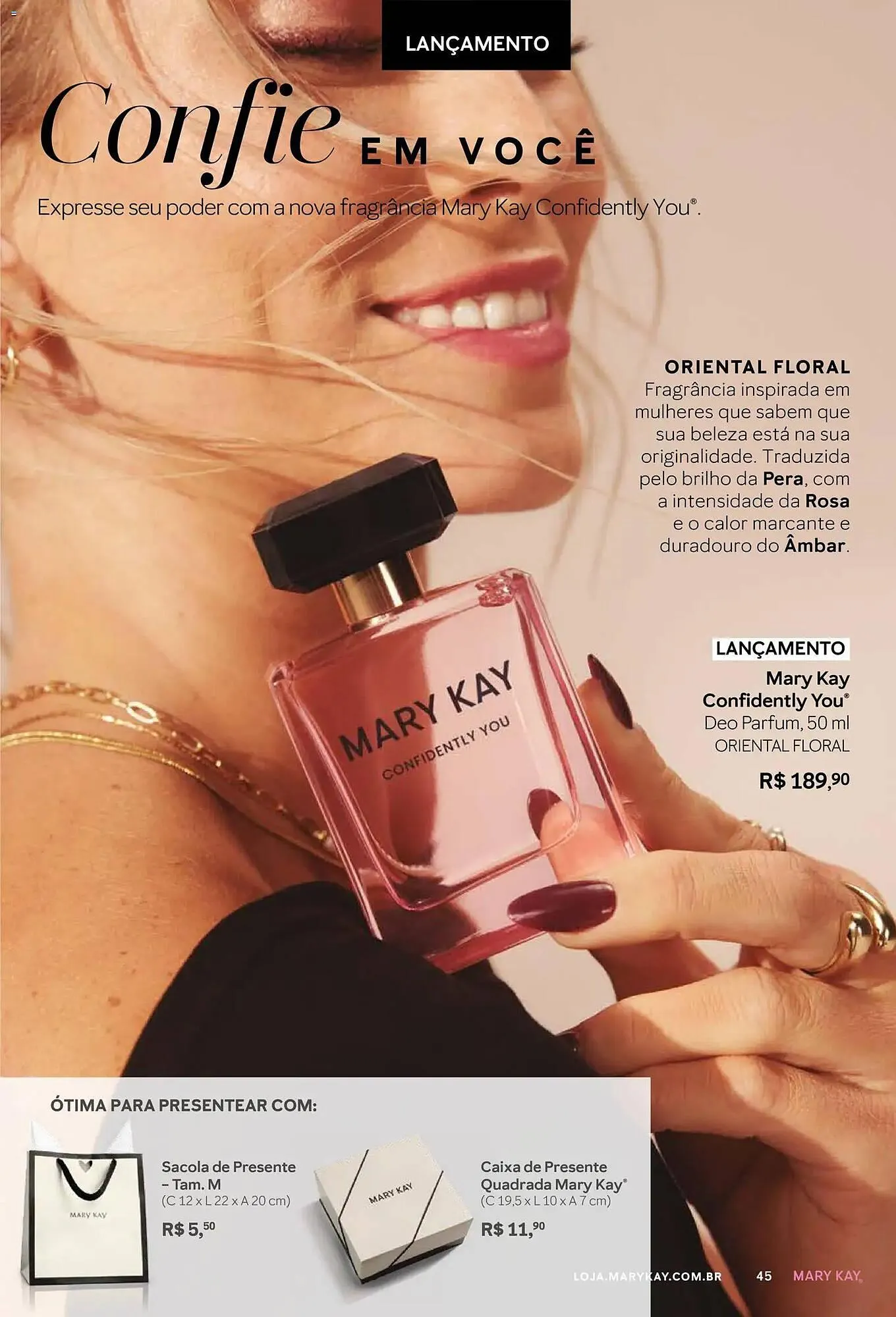Encarte de Revista Mary Kay 1 de janeiro até 1 de março 2026 - Pagina 45