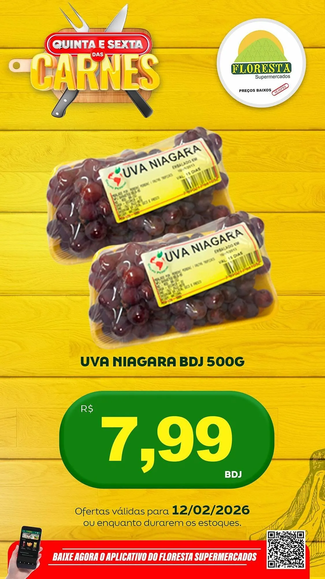 Encarte de Catálogo Floresta Supermercados 12 de fevereiro até 13 de fevereiro 2026 - Pagina 7