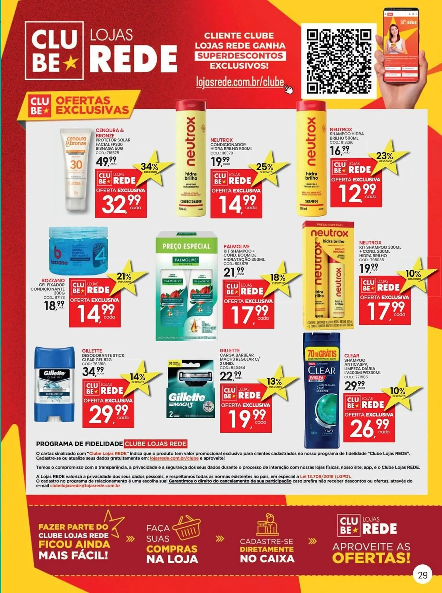 Encarte de Folheto Lojas Rede 30 de setembro até 2 de novembro 2025 - Pagina 29
