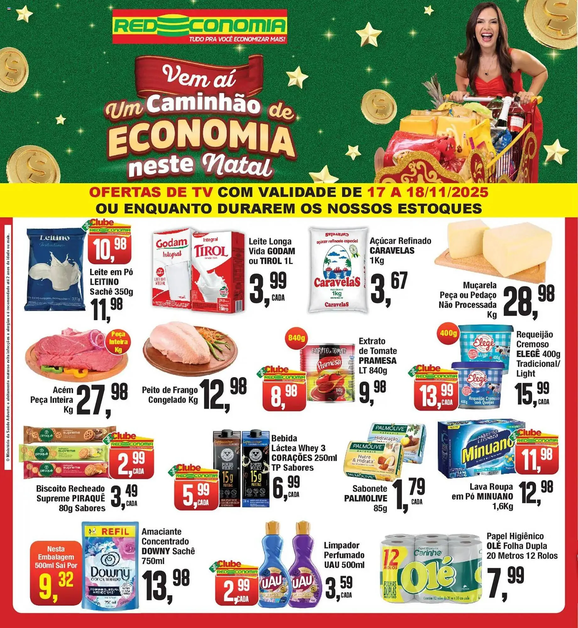 Encarte de Encarte Redeconomia 17 de novembro até 18 de novembro 2025 - Pagina 1