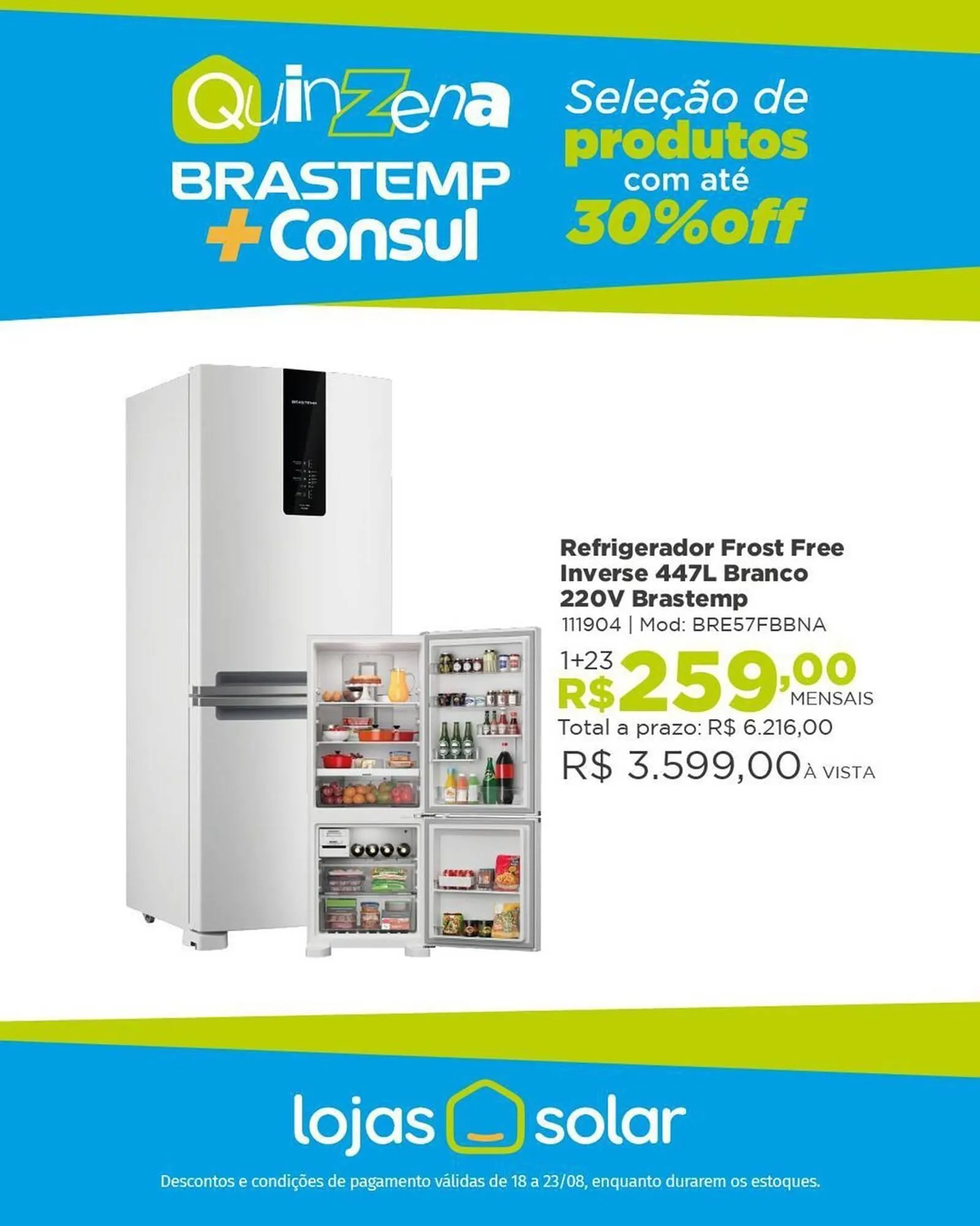 Encarte de Catálogo Lojas Solar 18 de agosto até 23 de agosto 2025 - Pagina 3