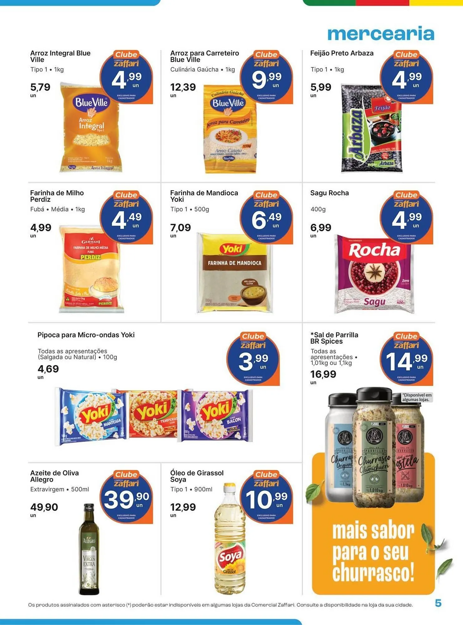Encarte de Encarte Comercial Zaffari 12 de setembro até 21 de setembro 2025 - Pagina 5