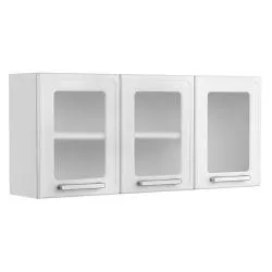 Armário de Parede Triplo Bertolini Gourmet 7009 - Branco