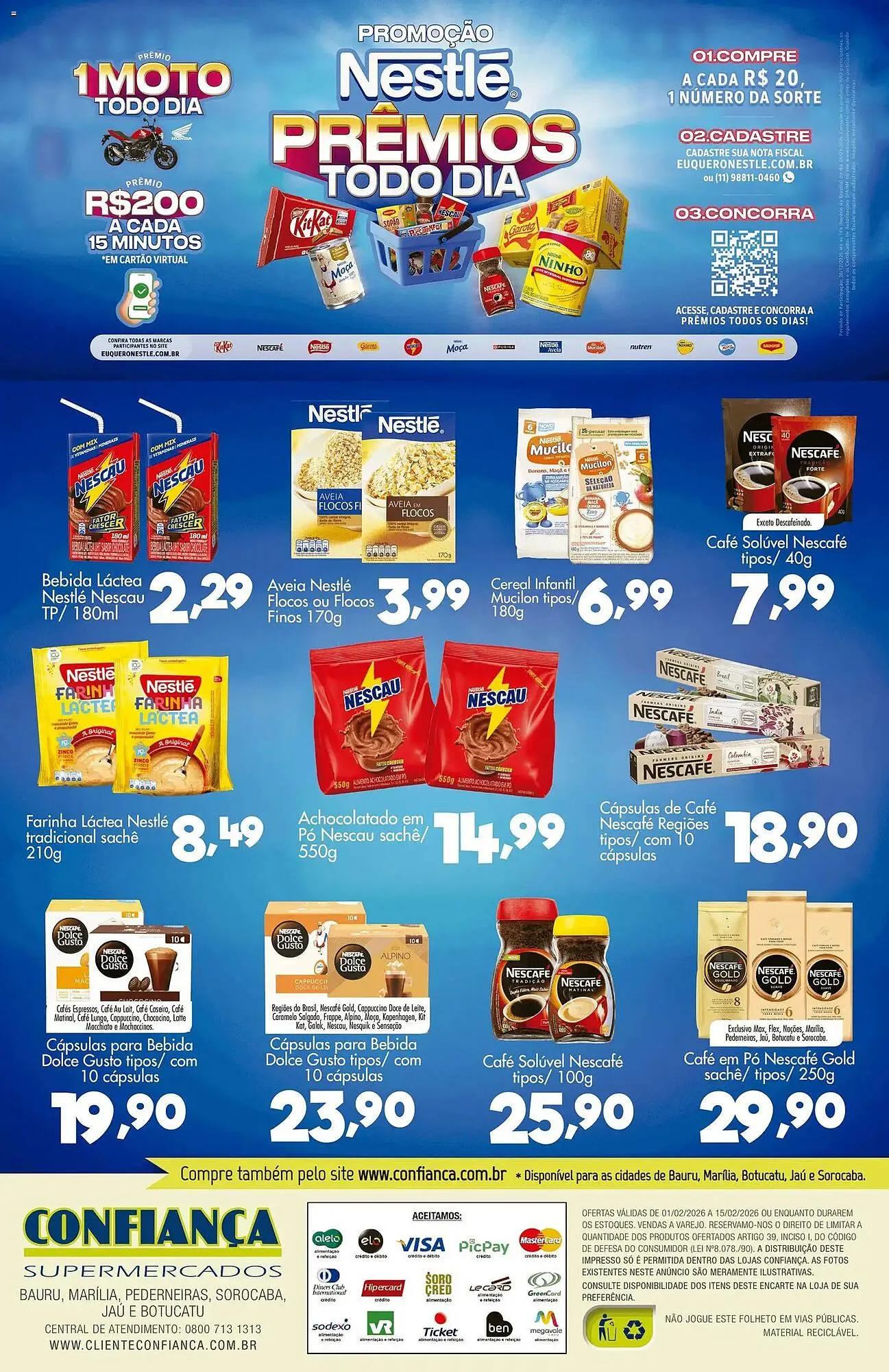Encarte de Catálogo Confiança Supermercados 1 de fevereiro até 15 de fevereiro 2026 - Pagina 2