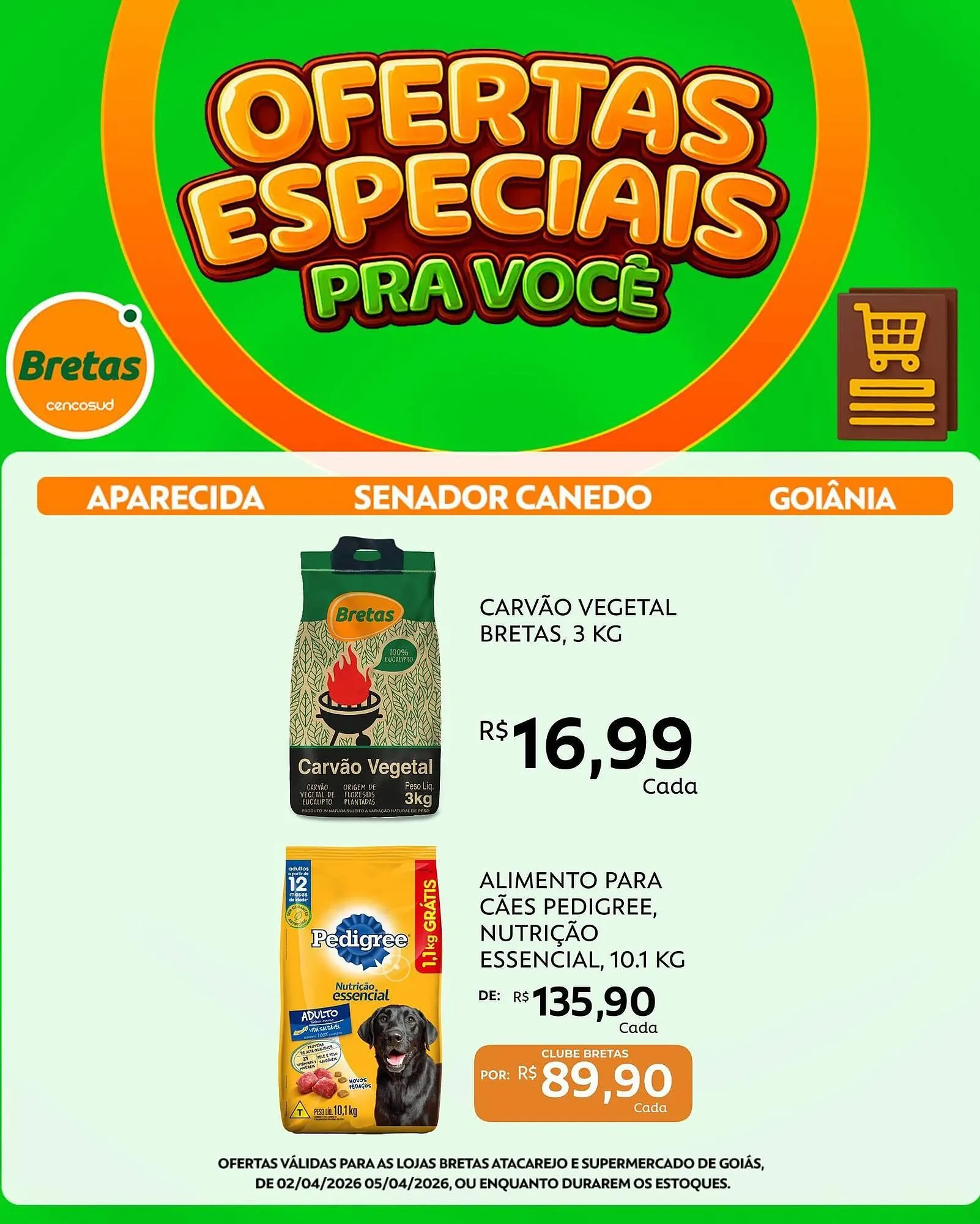Encarte de Catálogo Supermercados Bretas 2 de abril até 5 de abril 2026 - Pagina 4