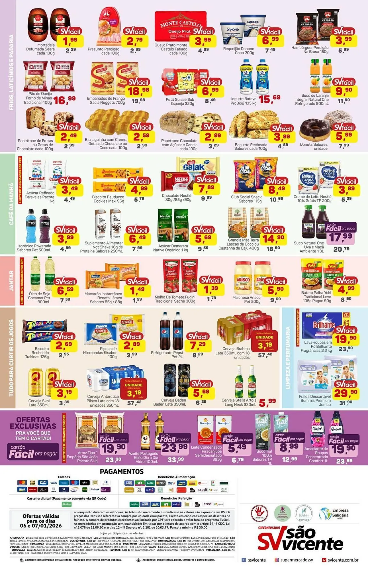 Encarte de Catálogo Supermercados São Vicente 6 de janeiro até 7 de janeiro 2026 - Pagina 2