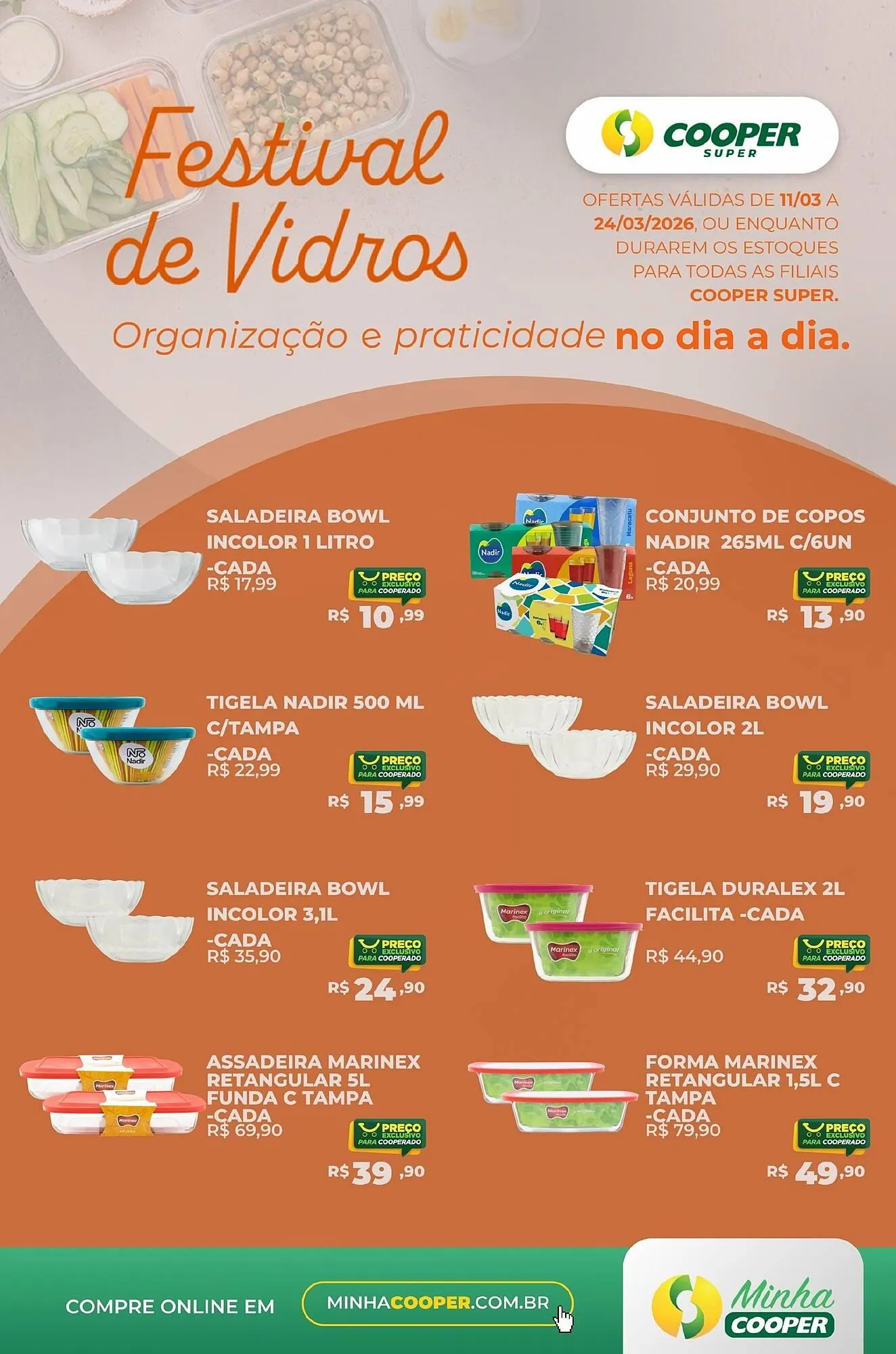 Encarte de Tabloide Cooper 23 de março até 24 de março 2026 - Pagina 1