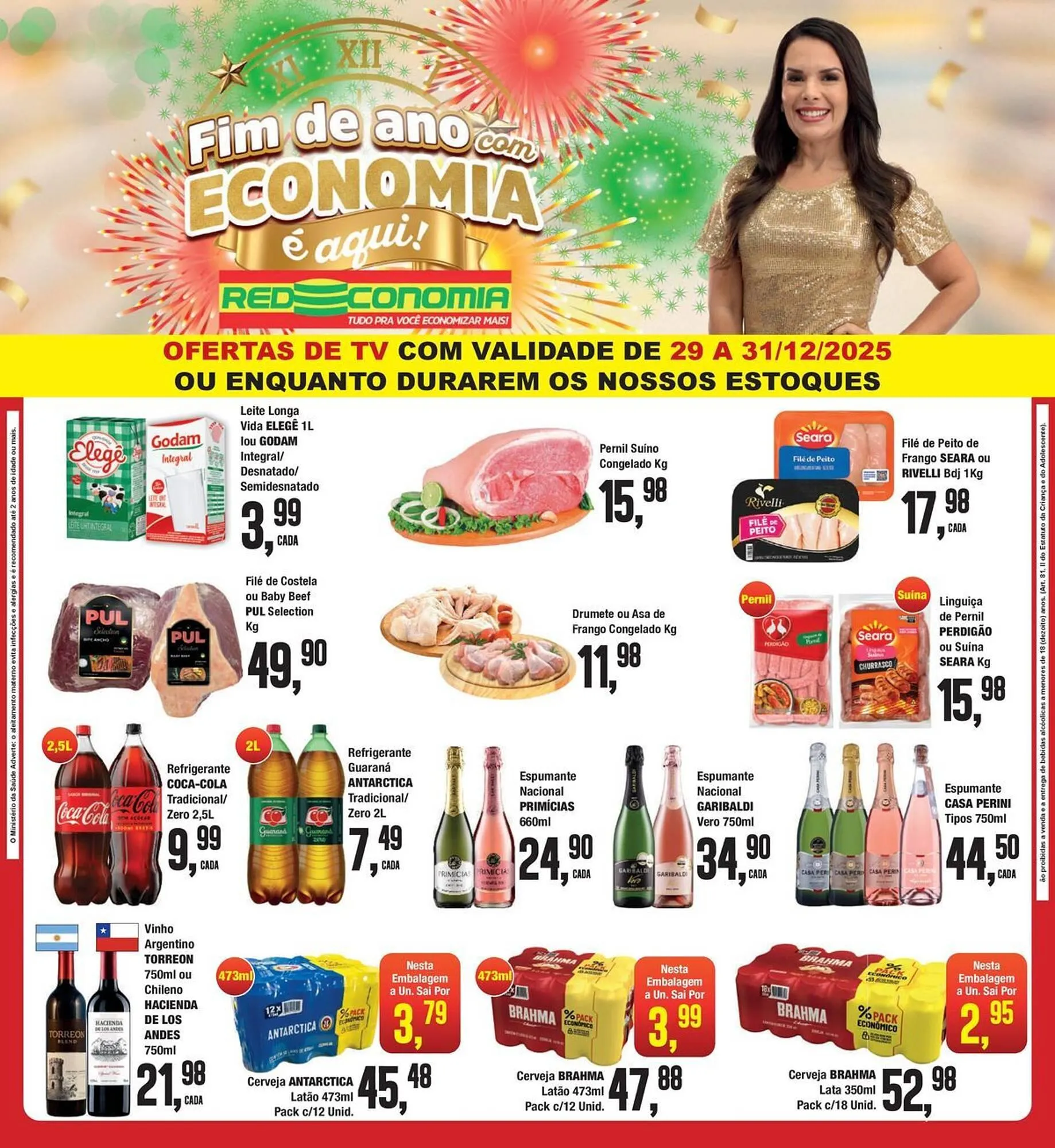 Encarte de Encarte Rede Economia 29 de dezembro até 31 de dezembro 2025 - Pagina 1