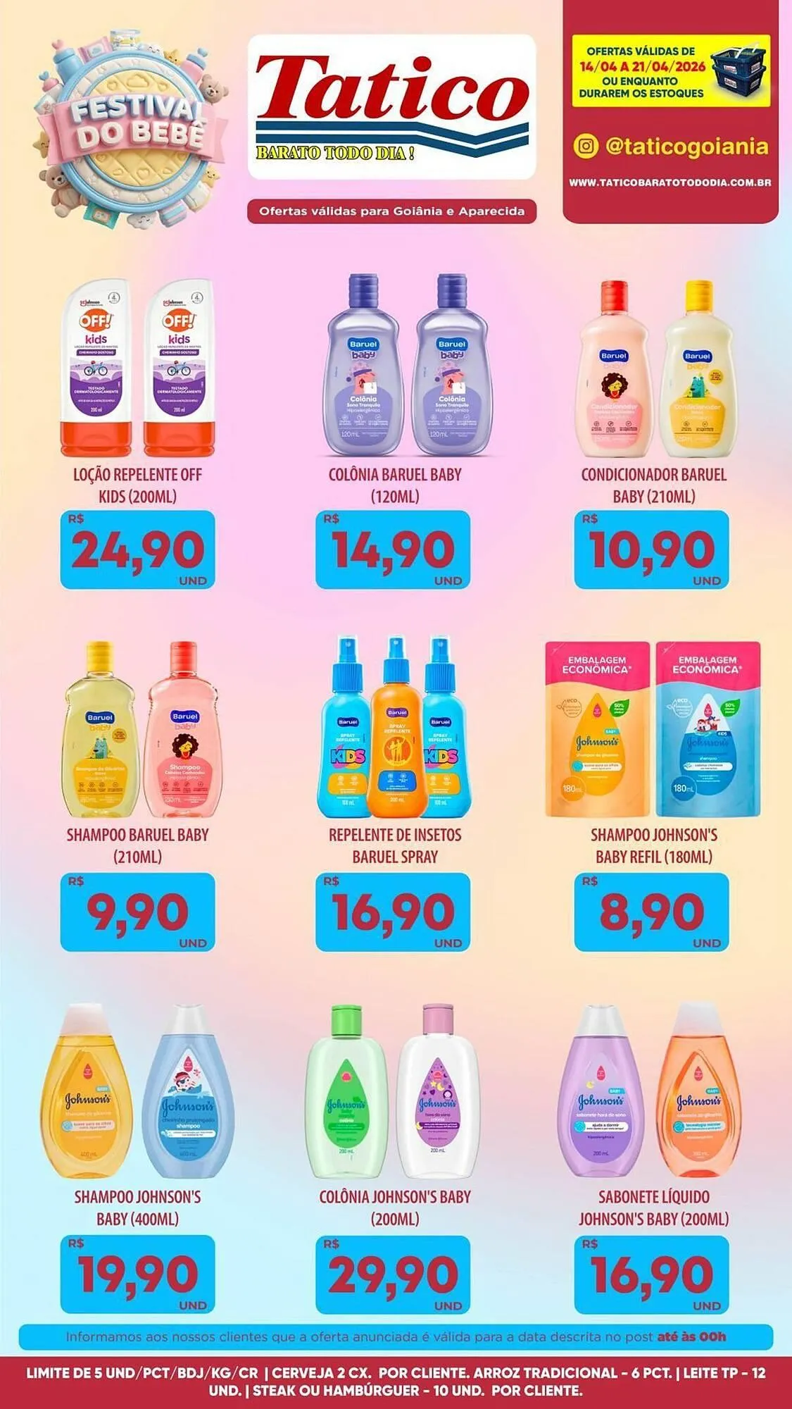 Encarte de Tabloide Tatico 16 de abril até 16 de abril 2026 - Pagina 40