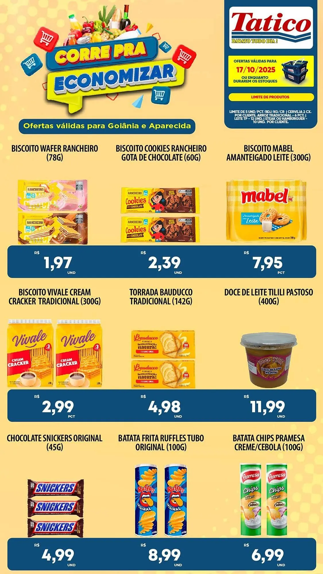 Encarte de Tabloide Tatico 17 de outubro até 17 de outubro 2025 - Pagina 9