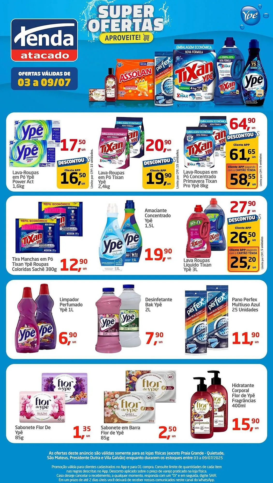 Encarte de Catálogo Tenda Atacado 3 de julho até 9 de julho 2025 - Pagina 1