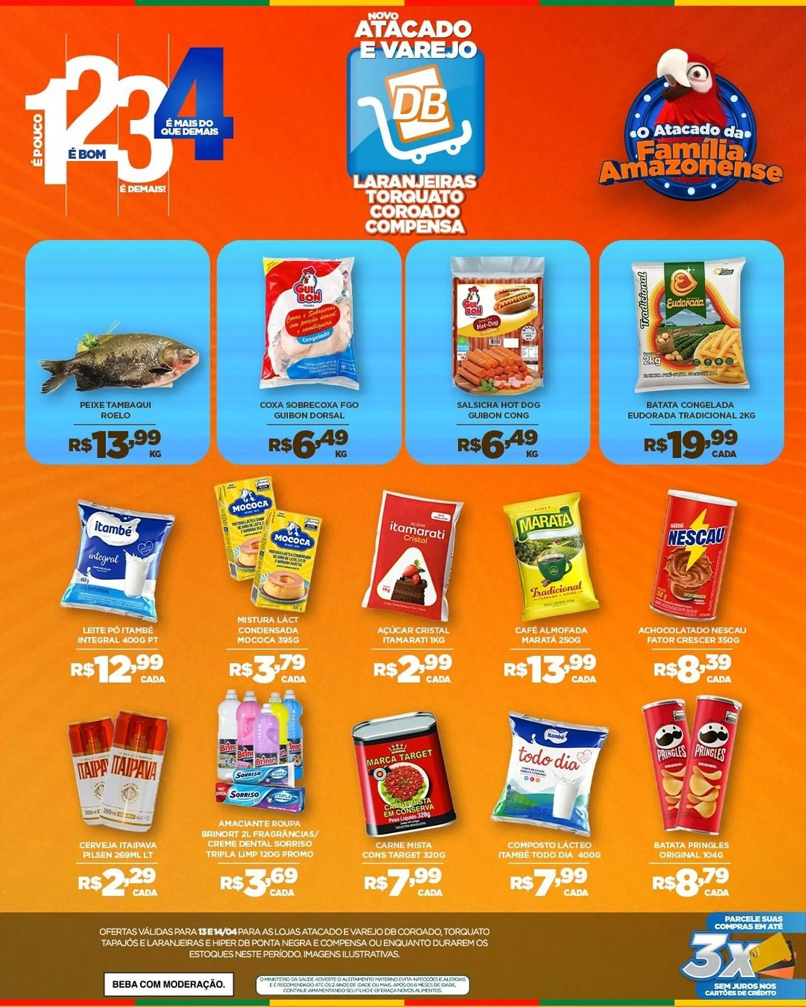 Encarte de Catálogo DB Supermercados 13 de abril até 14 de abril 2026 - Pagina 3