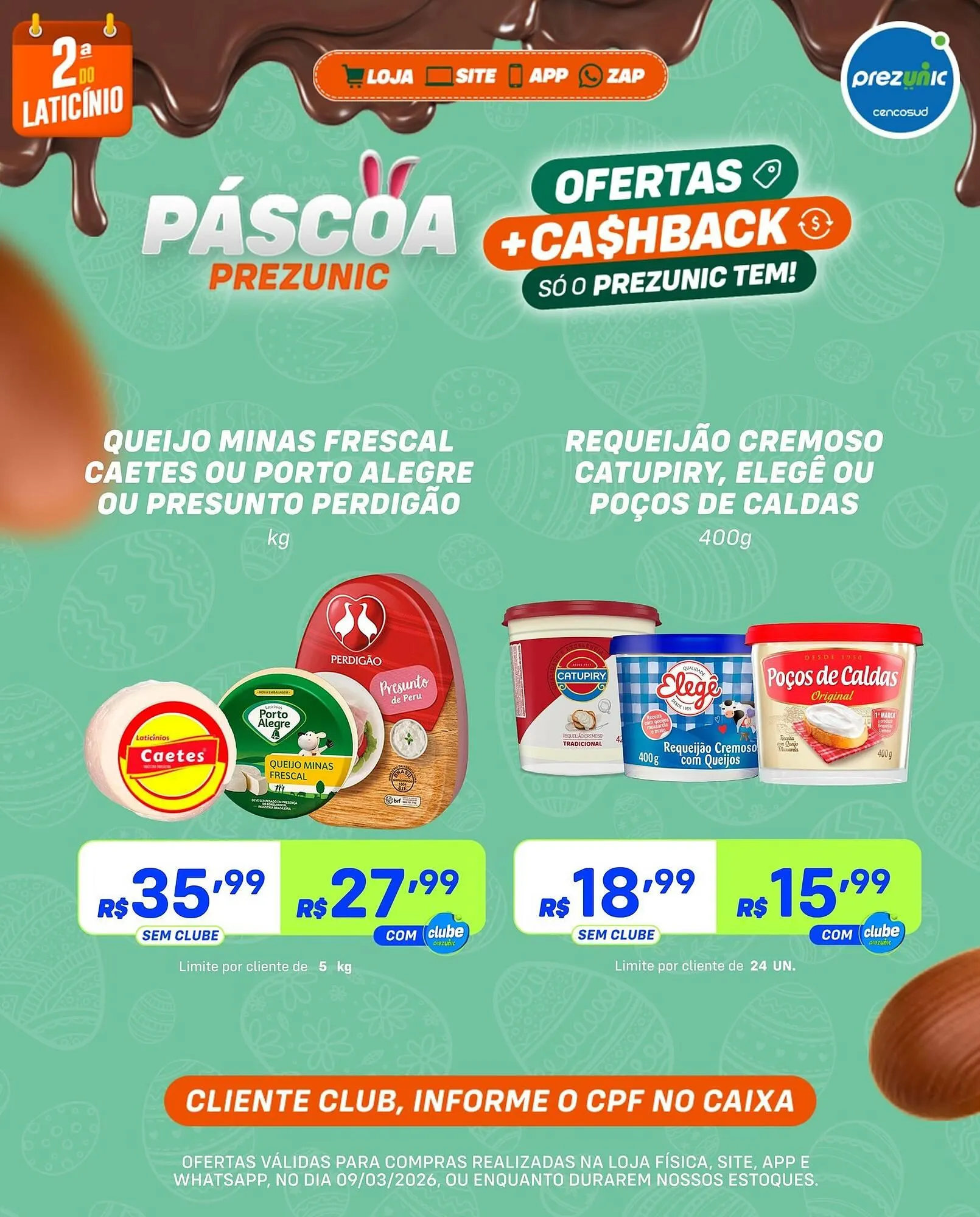 Encarte de Encarte Prezunic 9 de março até 9 de março 2026 - Pagina 2