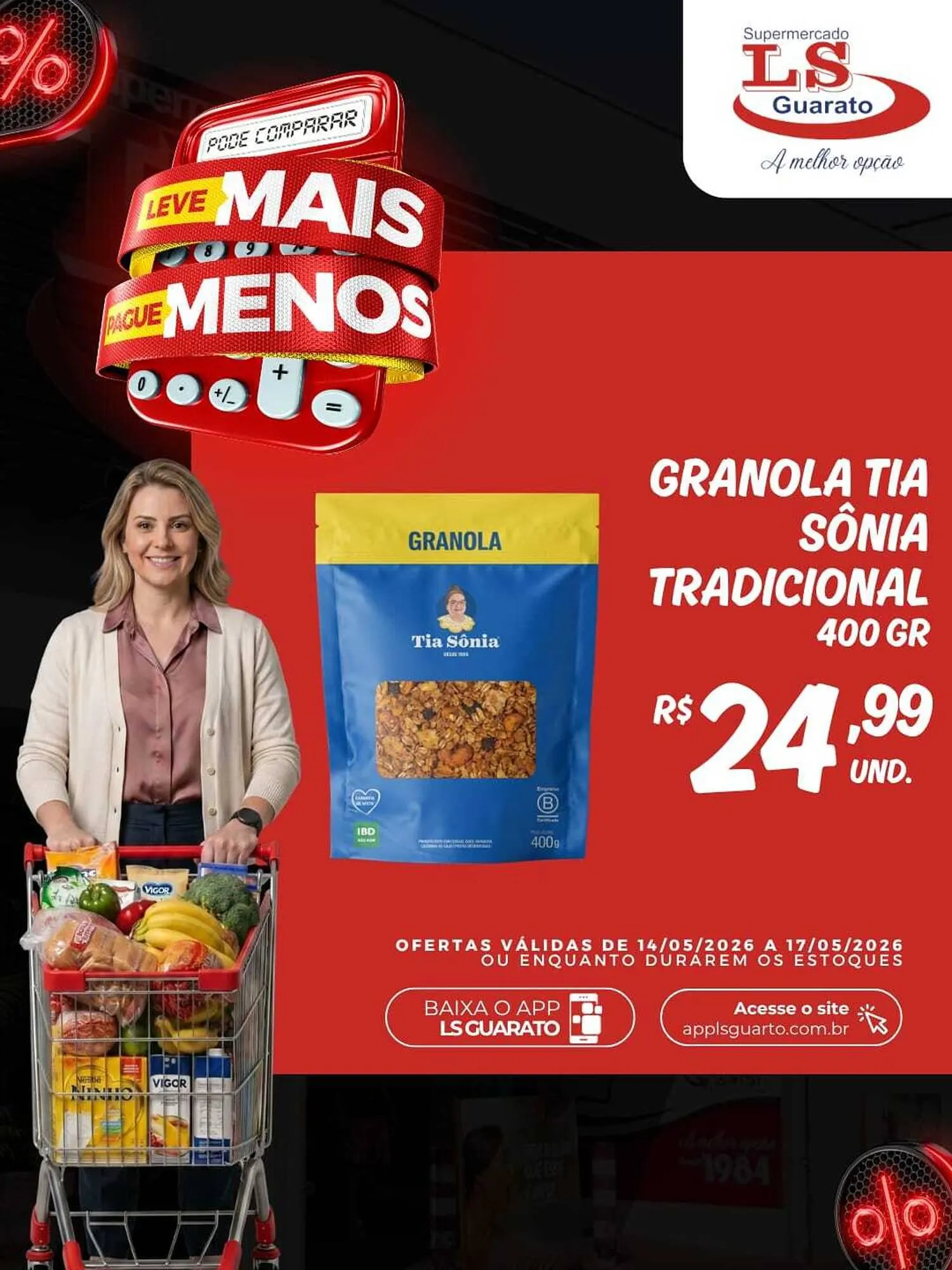 Encarte de Catálogo Supermercado LS Guarato 14 de maio até 17 de maio 2026 - Pagina 6