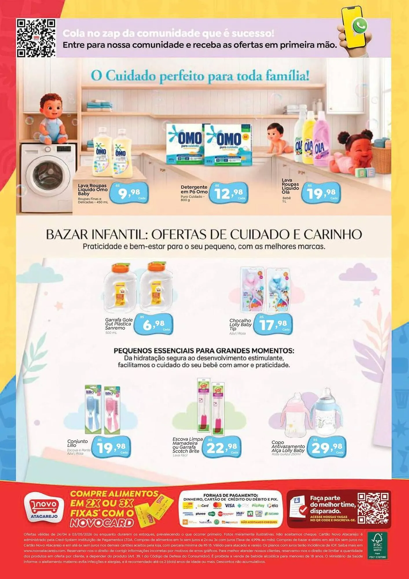Encarte de Folheto Novo Atacarejo 24 de abril até 3 de maio 2026 - Pagina 4