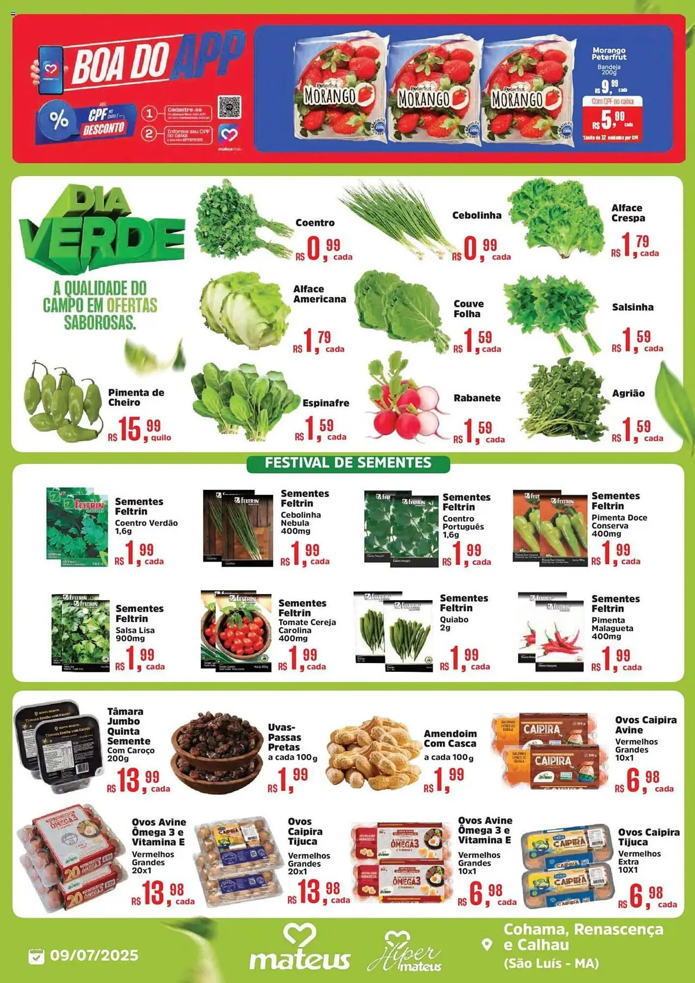 Encarte de Catálogo Supermercados Mateus 9 de julho até 9 de julho 2025 - Pagina 2