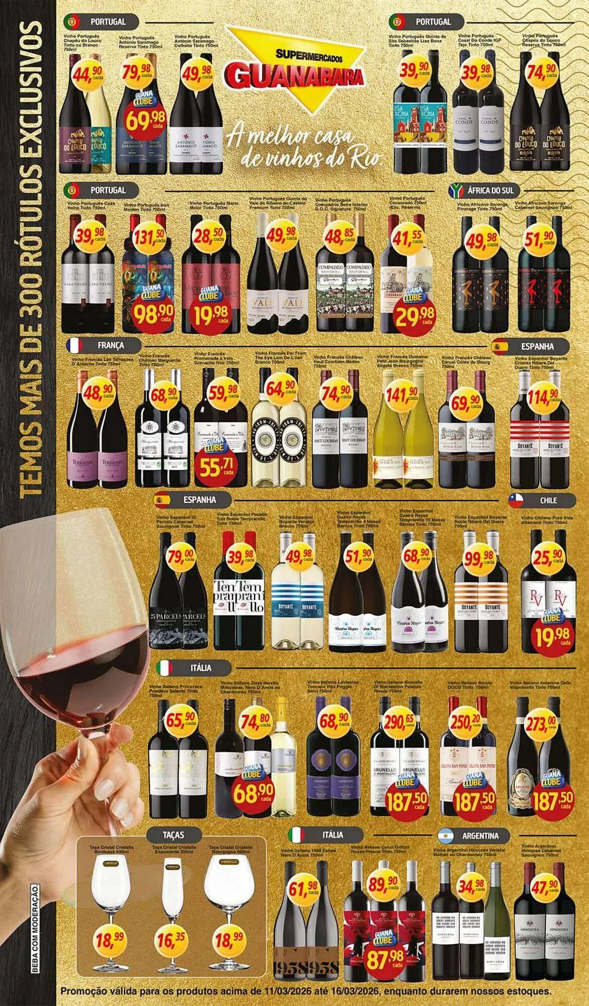 Encarte de Encarte Supermercados Guanabara 11 de março até 16 de março 2026 - Pagina 6