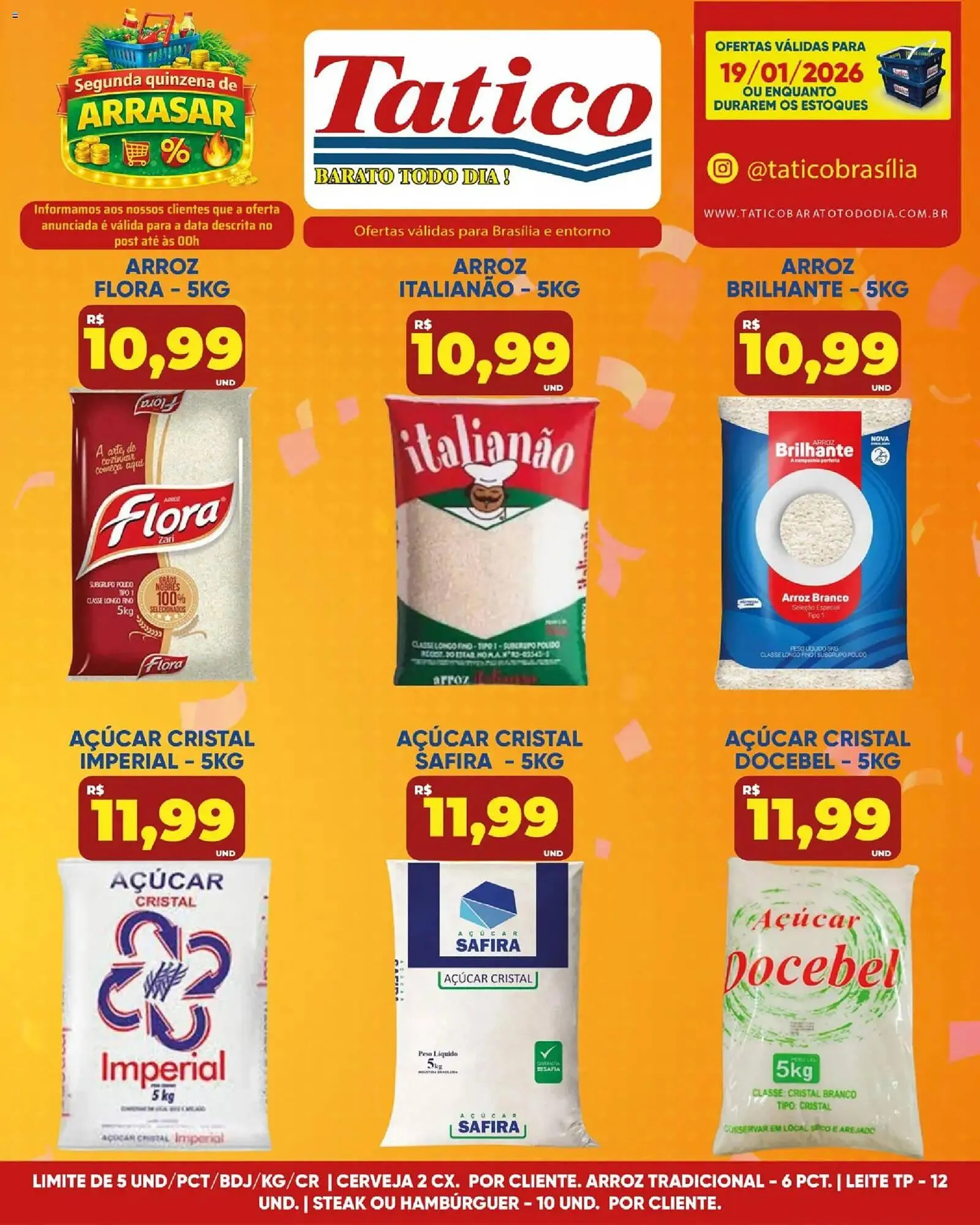 Encarte de Tabloide Tatico 19 de janeiro até 19 de janeiro 2026 - Pagina 1